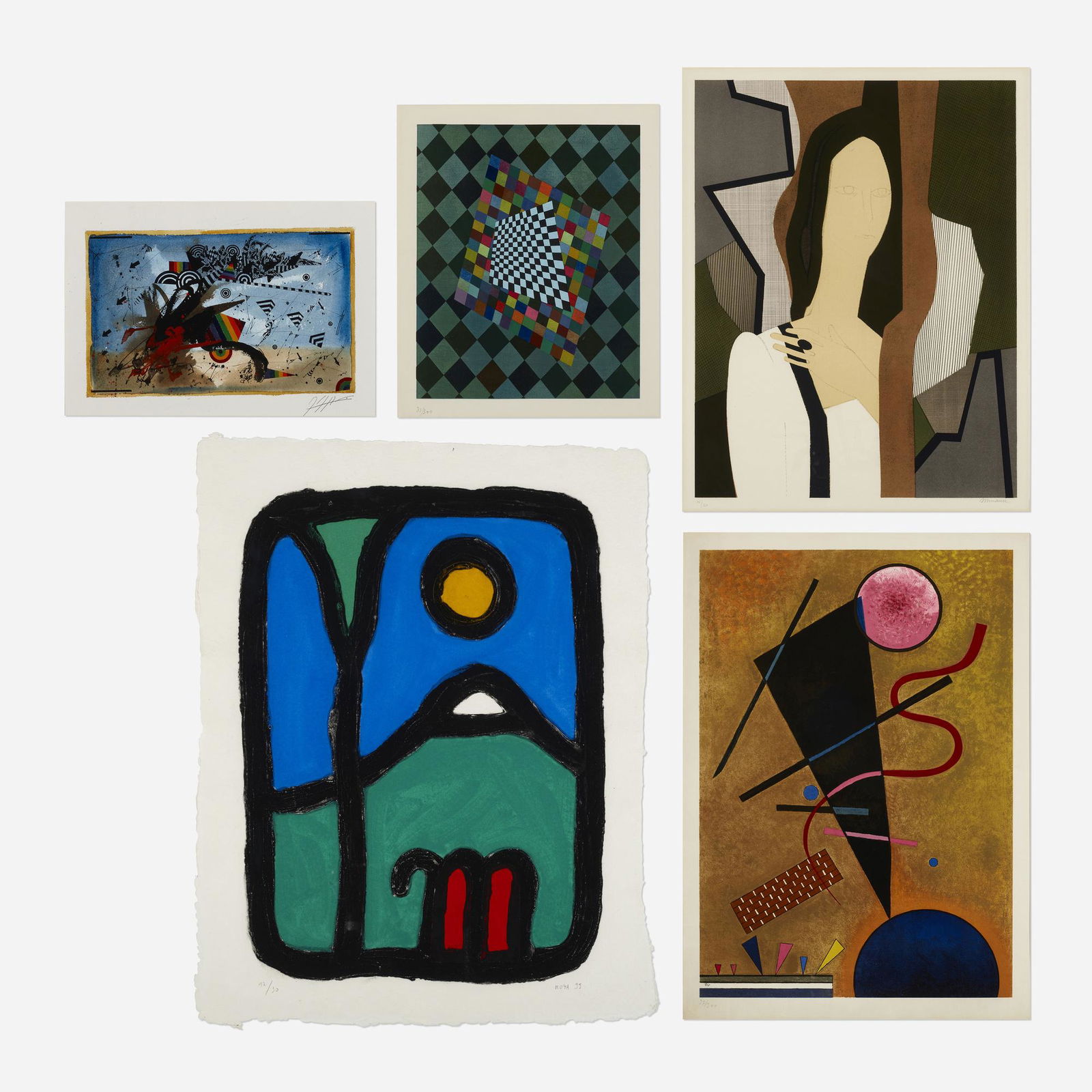 Various Artists, Untitled (five works) (1 of 3)