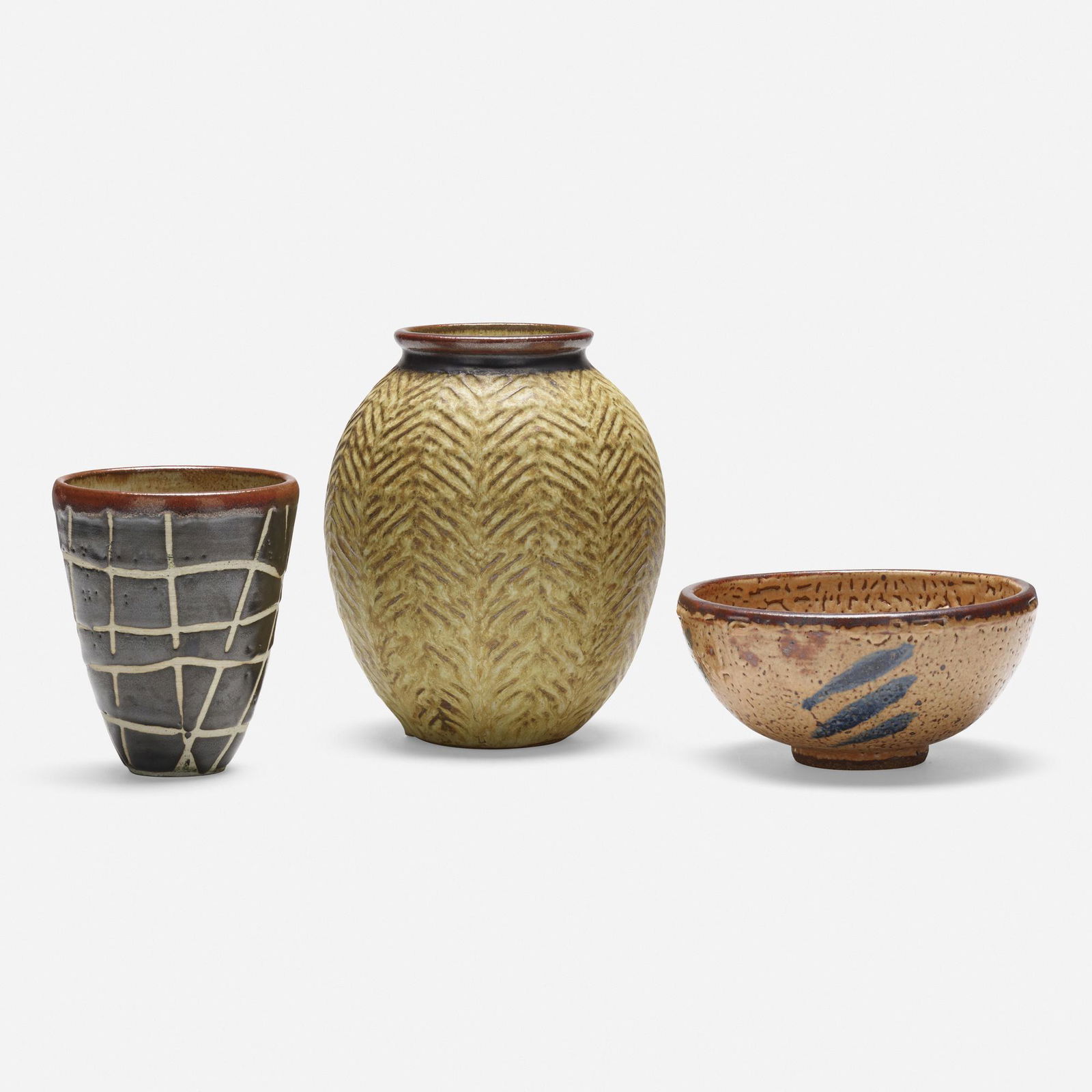 Jerome Ackerman, Collection of three vessels (1 of 5)