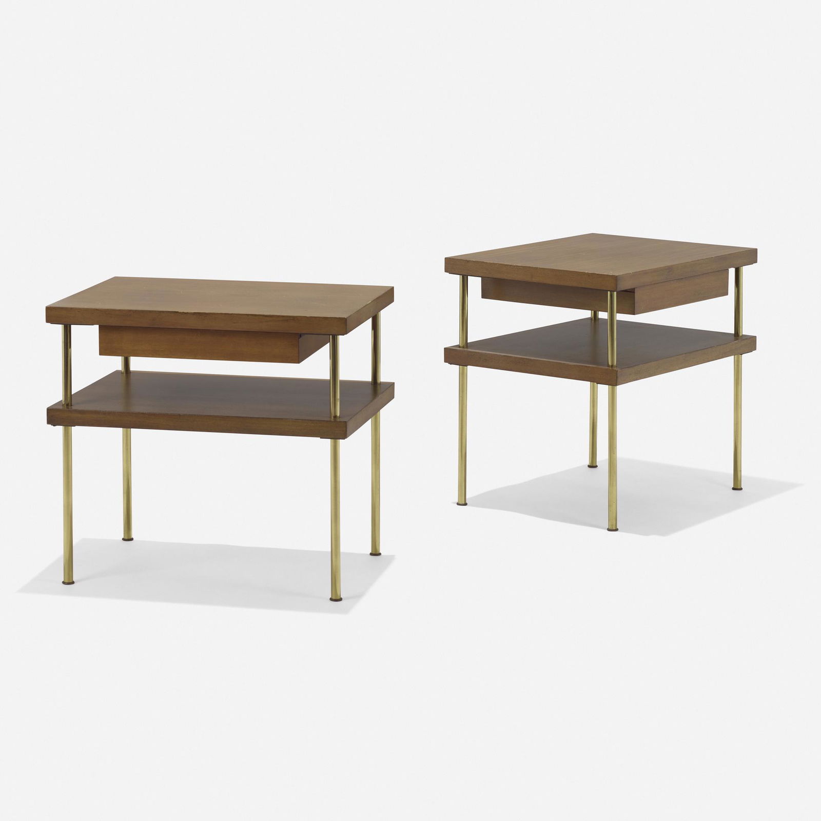 Harvey Probber, Nightstands, pair (1 of 3)