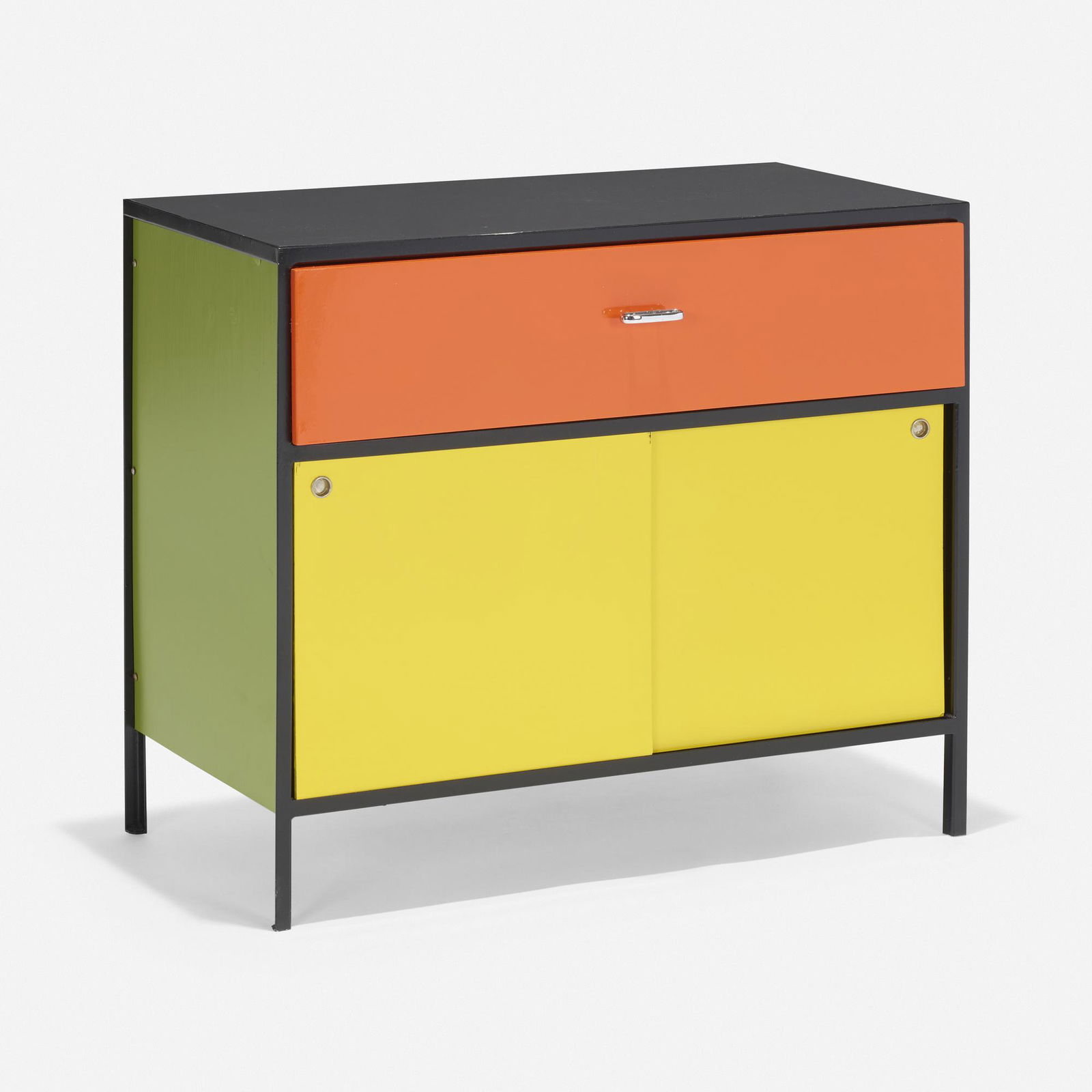 George Nelson & Associates, Steelframe cabinet (1 of 4)