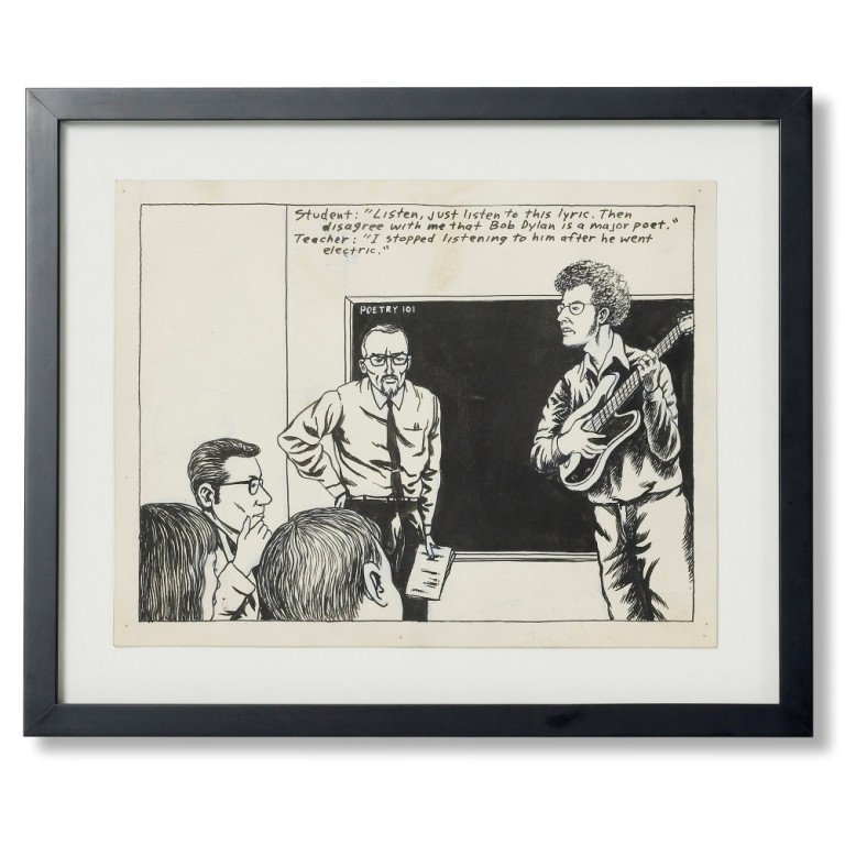 Raymond Pettibon untitled (Listen)