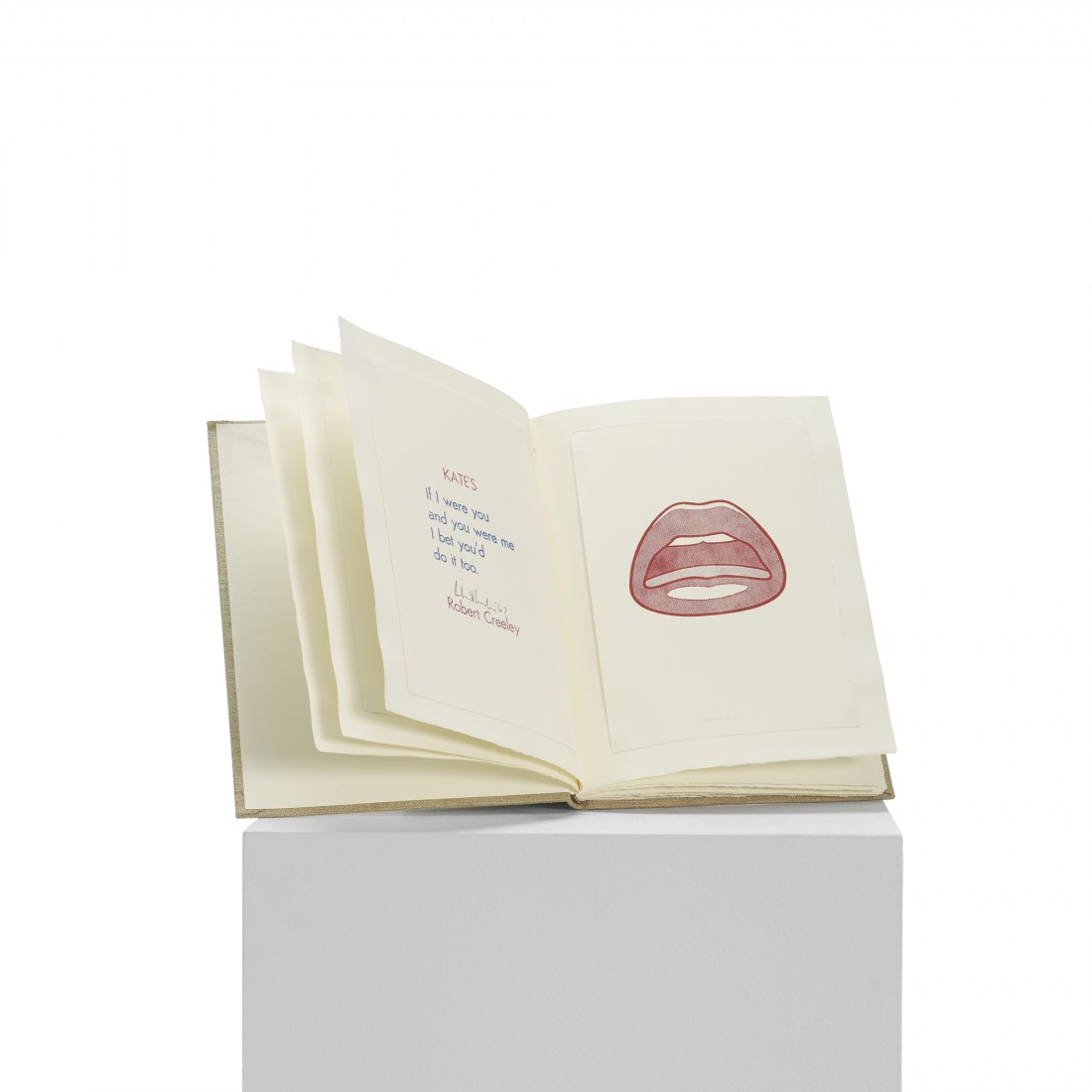 William Katz & Various Artists Stamped Indelibly: William Katz and Various Artists Stamped Indelibly USA, 1967 rubberstamp prints on bound paper 11.5 h x 9 w inches Signed and numbered to the last page 'no 5 William Katz'. Stamped to last page 'Copyr