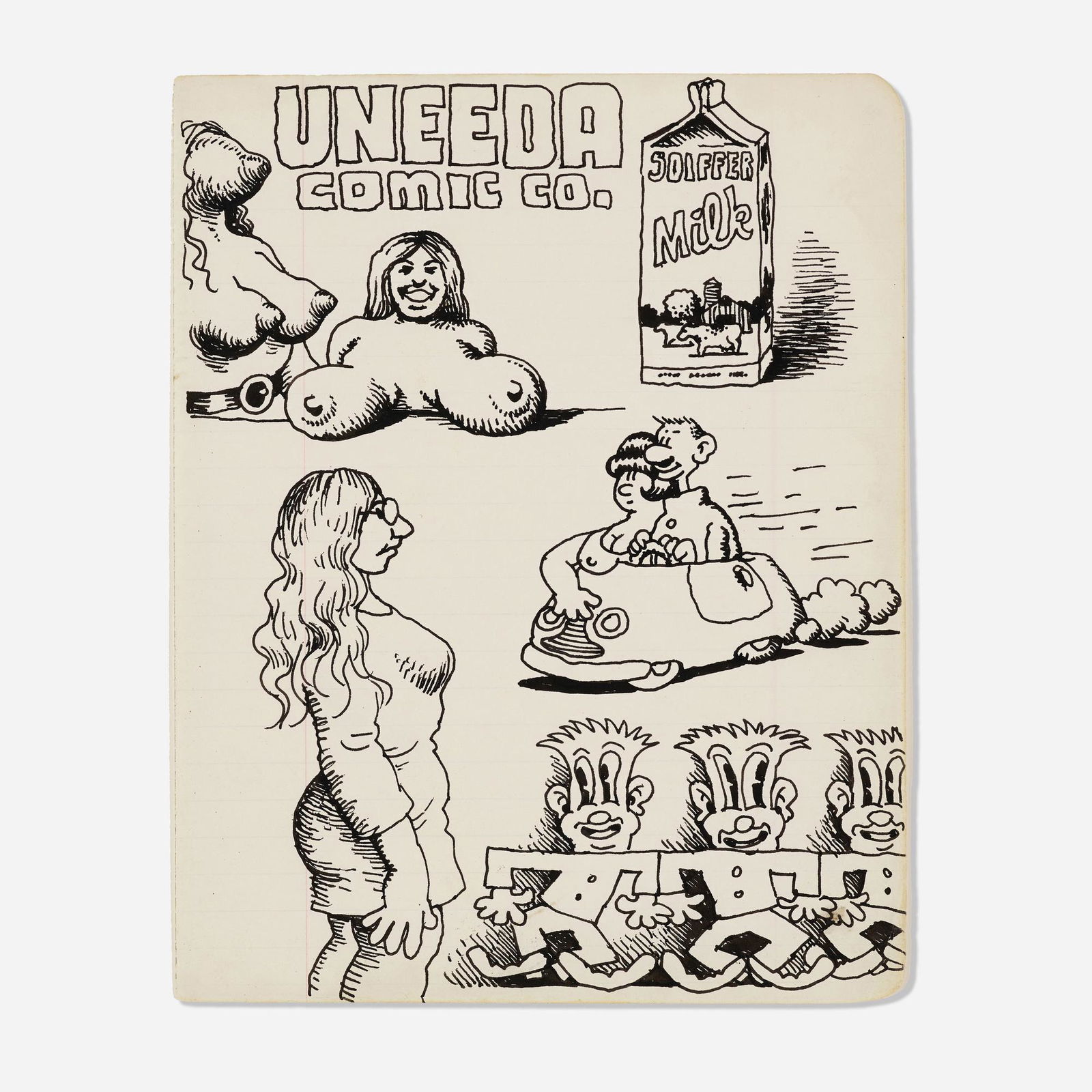 Robert Crumb, Untitled (Uneeda Comic Co.) (1 of 4)