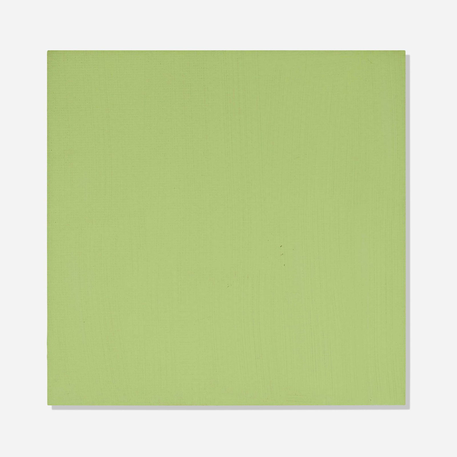 Olivier Mosset, Untitled: Olivier Mosset Untitled 1985acrylic on aluminum 12 h × 12 w in (30 × 30 cm) Signed and numbered to verso 'Mosset 18/50'. This unique work is number 18 from the series of 50 variant