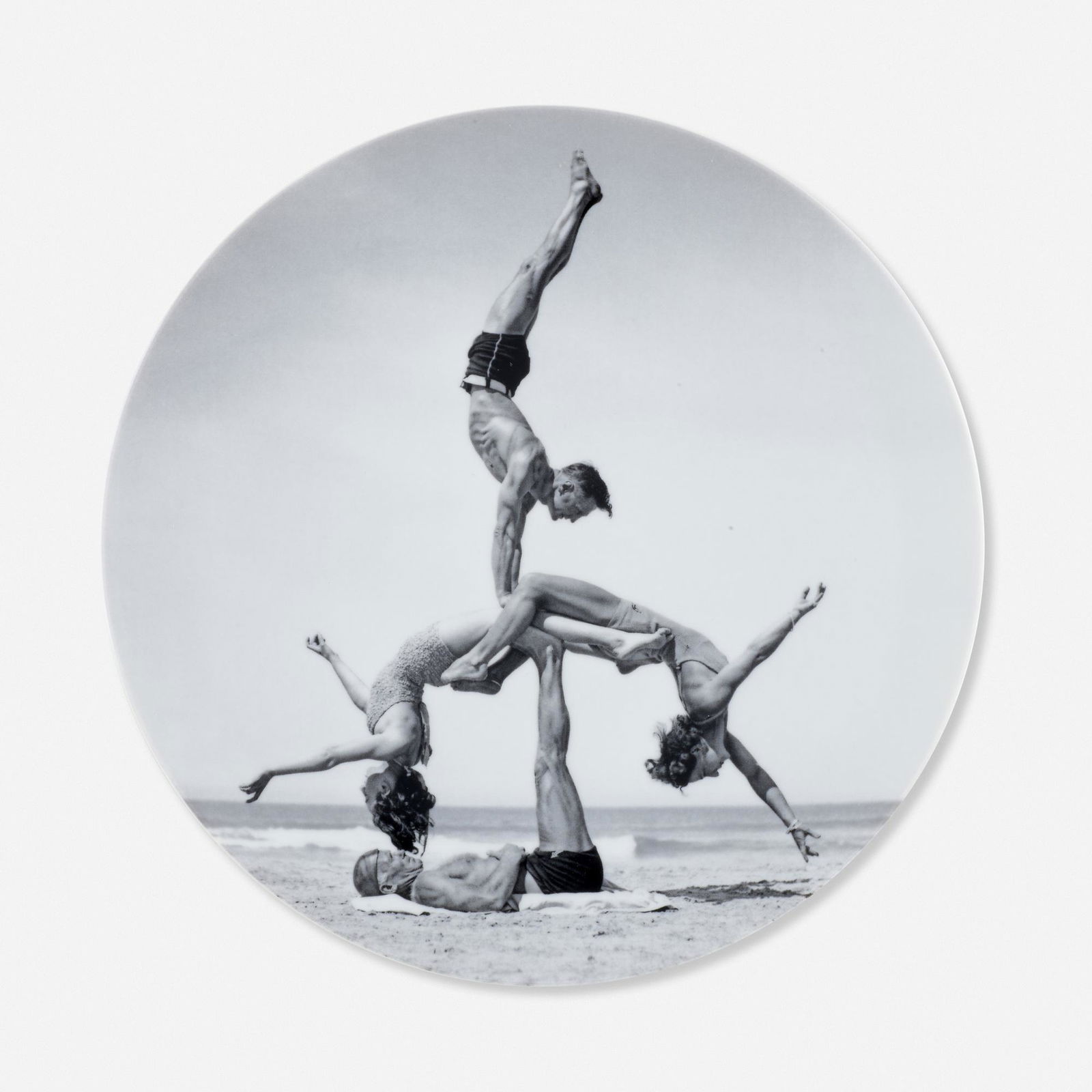 Jeff Koons, WOW (Works on Whatever) Project Plate: Jeff Koons WOW (Works on Whatever) Project Plate 2011-12transfer-printed porcelain 1 h × 10.25 dia in (3 × 26 cm) Printed signature to underside 'Bernardaud France Jeff Koons in co