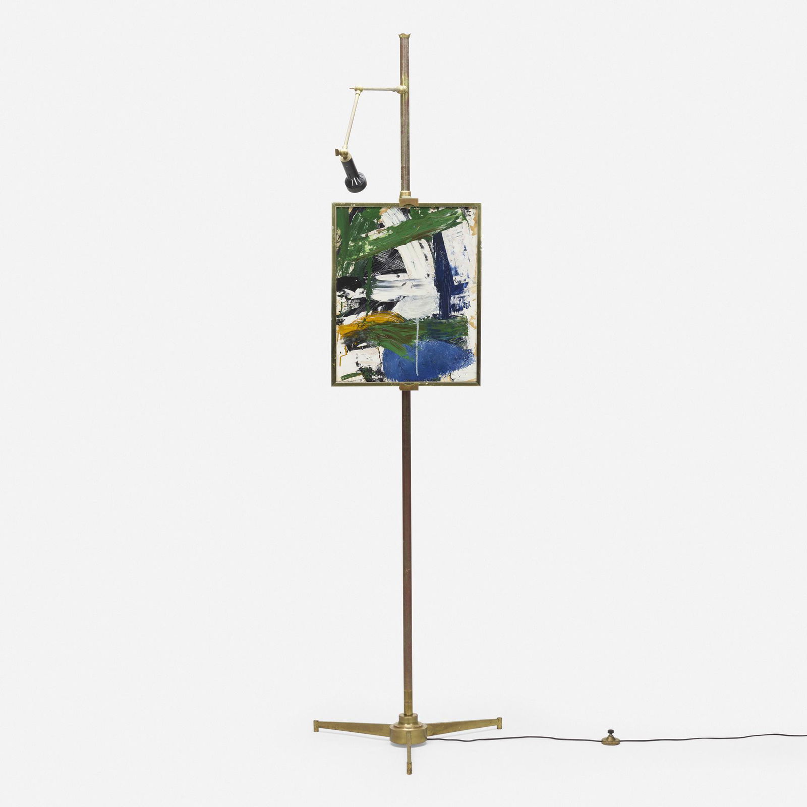 Angelo Lelii, attribution, Easel floor lamp (1 of 4)