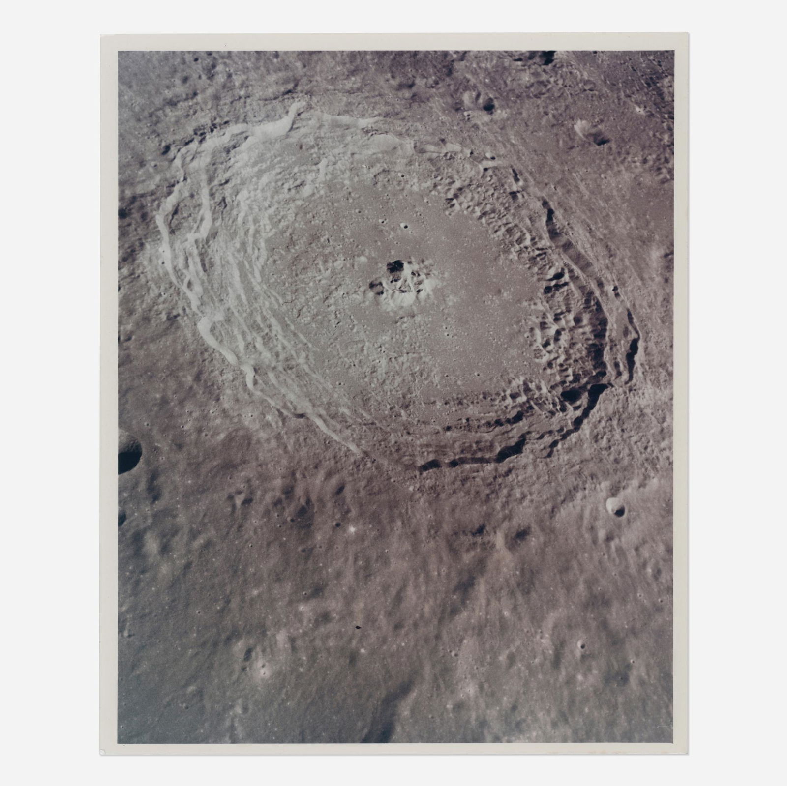 The first human-taken photograph in lunar orbit (1 of 5)