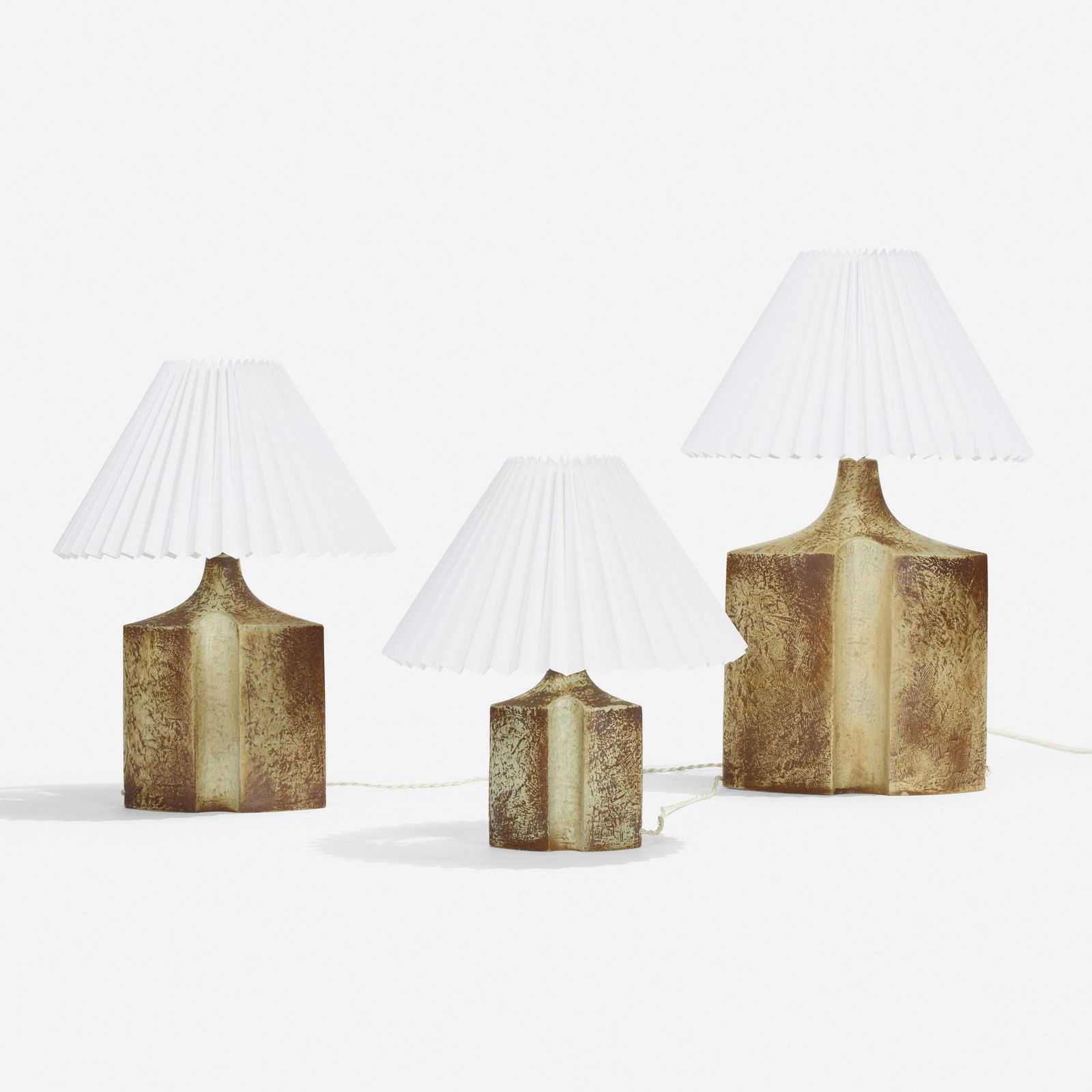 Haico Nitzsche, Table lamps, set of three (1 of 4)