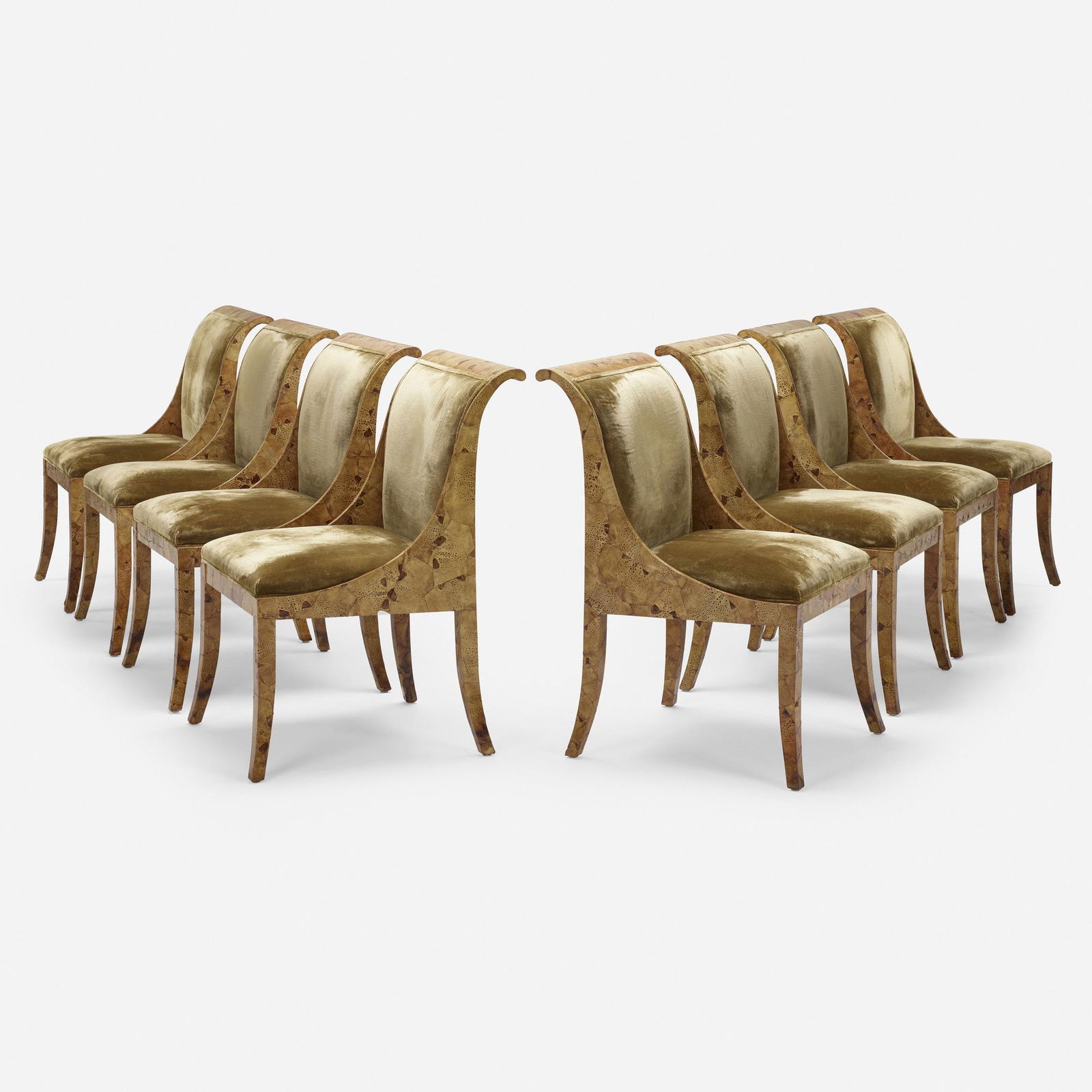 Modern, Dining chairs, set of eight (1 of 5)