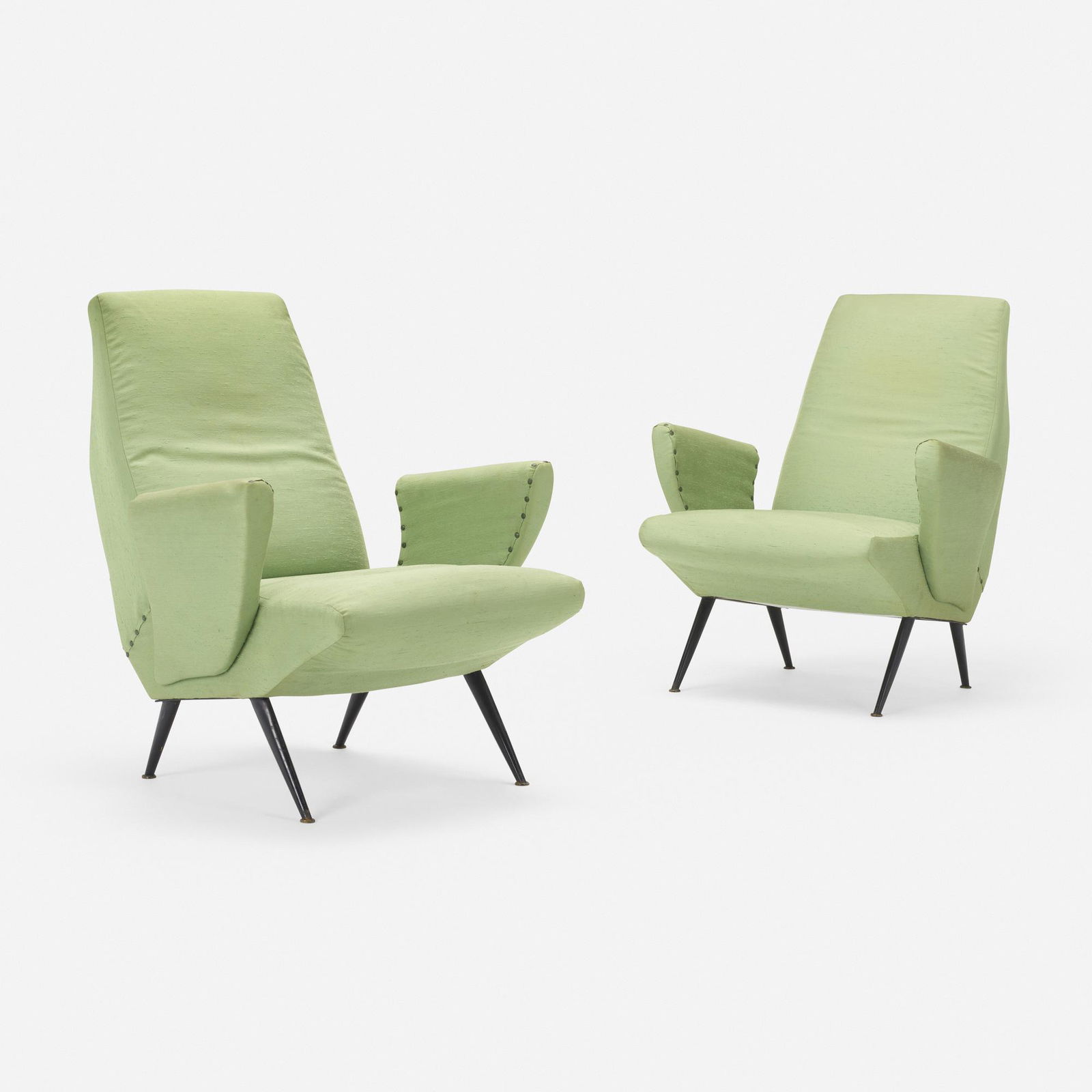 Giovanni (Nino) Zoncada, Lounge chairs, pair (1 of 3)