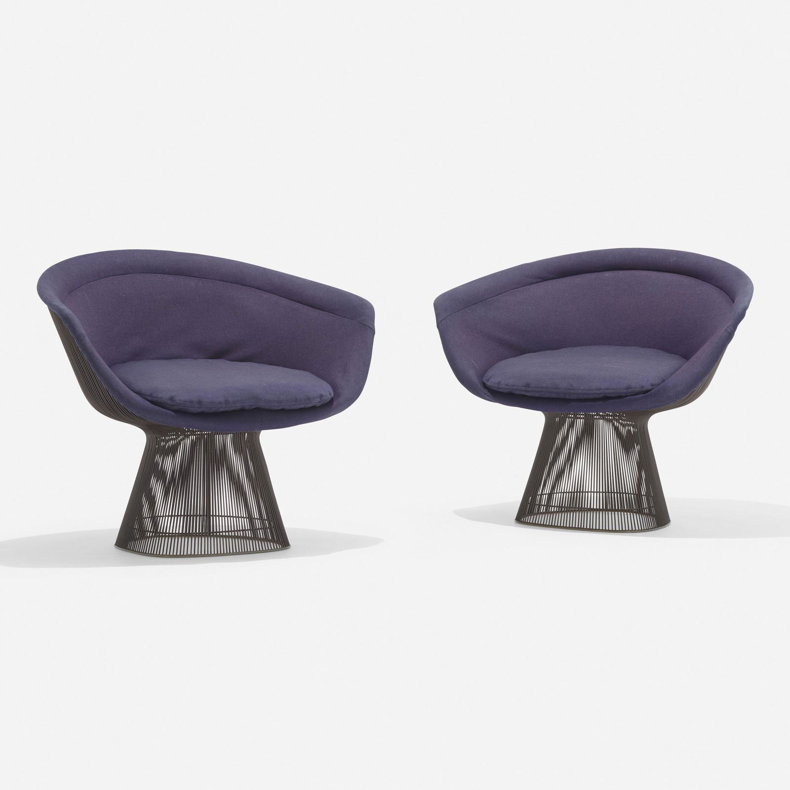 Warren Platner, Lounge chairs model 1725A, pair (1 of 7)