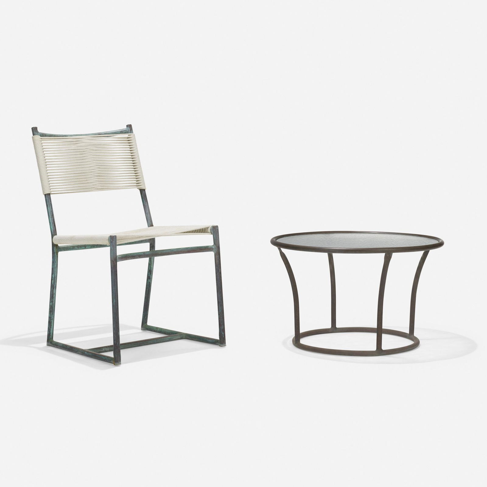 Walter Lamb, Coffee table and chair (1 of 5)