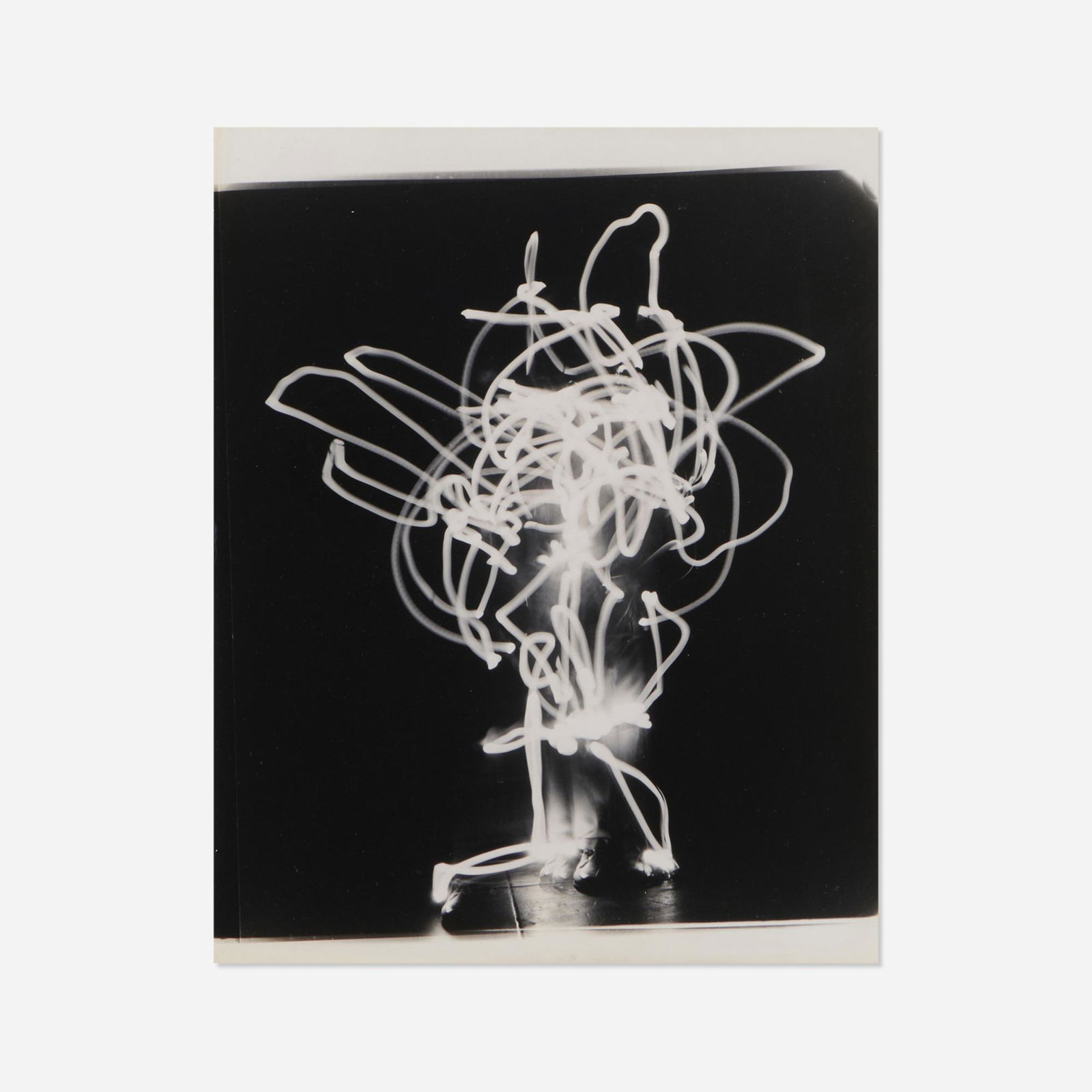 Herbert Matter, Light Drawing: Herbert Matter Light Drawing 1944gelatin silver print 13.875 h x 11.125 w in (35 x 28 cm) Provenance: Estate of the artist | Acquired from the previous by the present owner