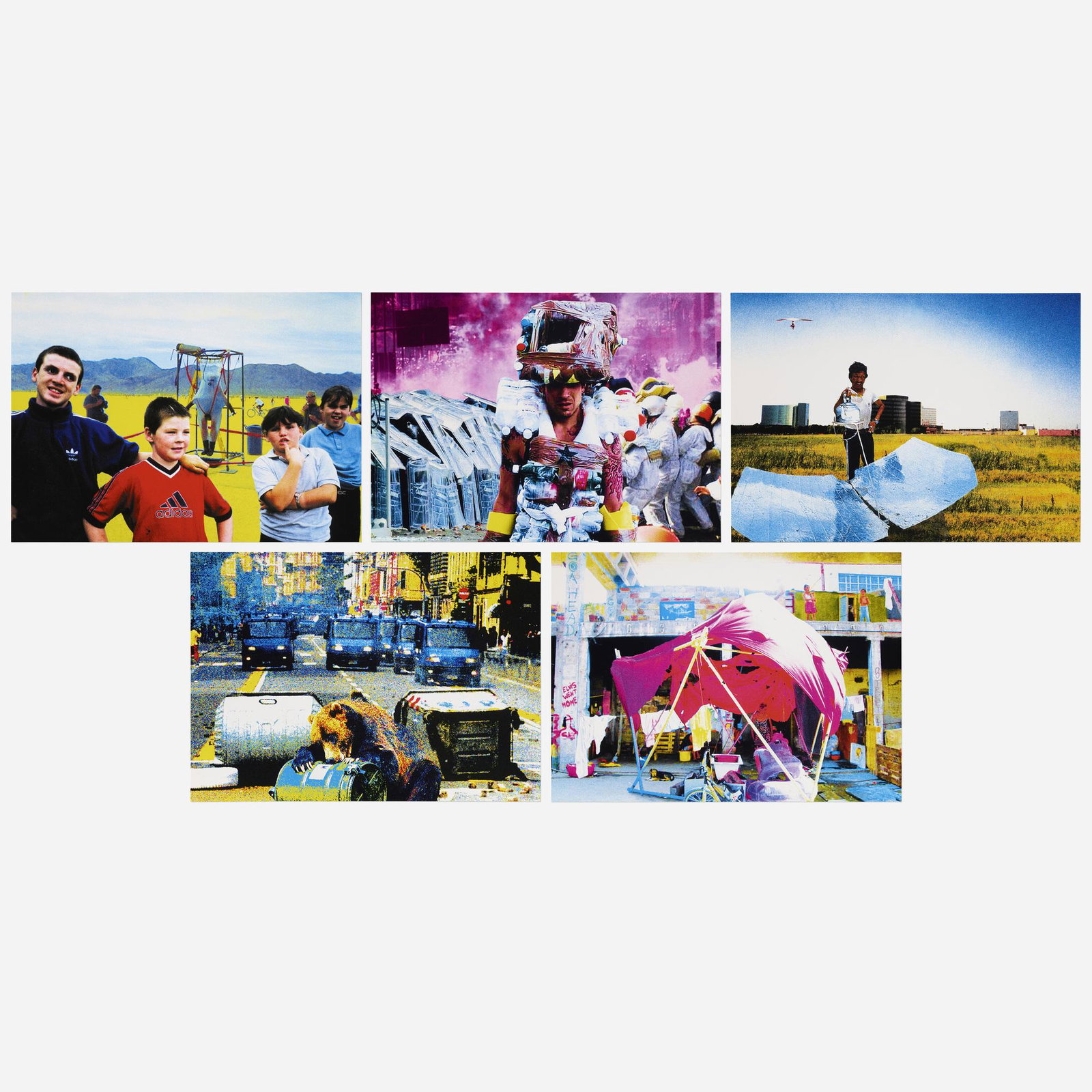 Marjetica Potr?, Visitors: Marjetica Potr? Visitors 2001 inkjet print 35.375 h x 49.625 w in (90 x 126 cm) This complete portfolio contains five works and is number 6 from the edition of 10. Provenance: