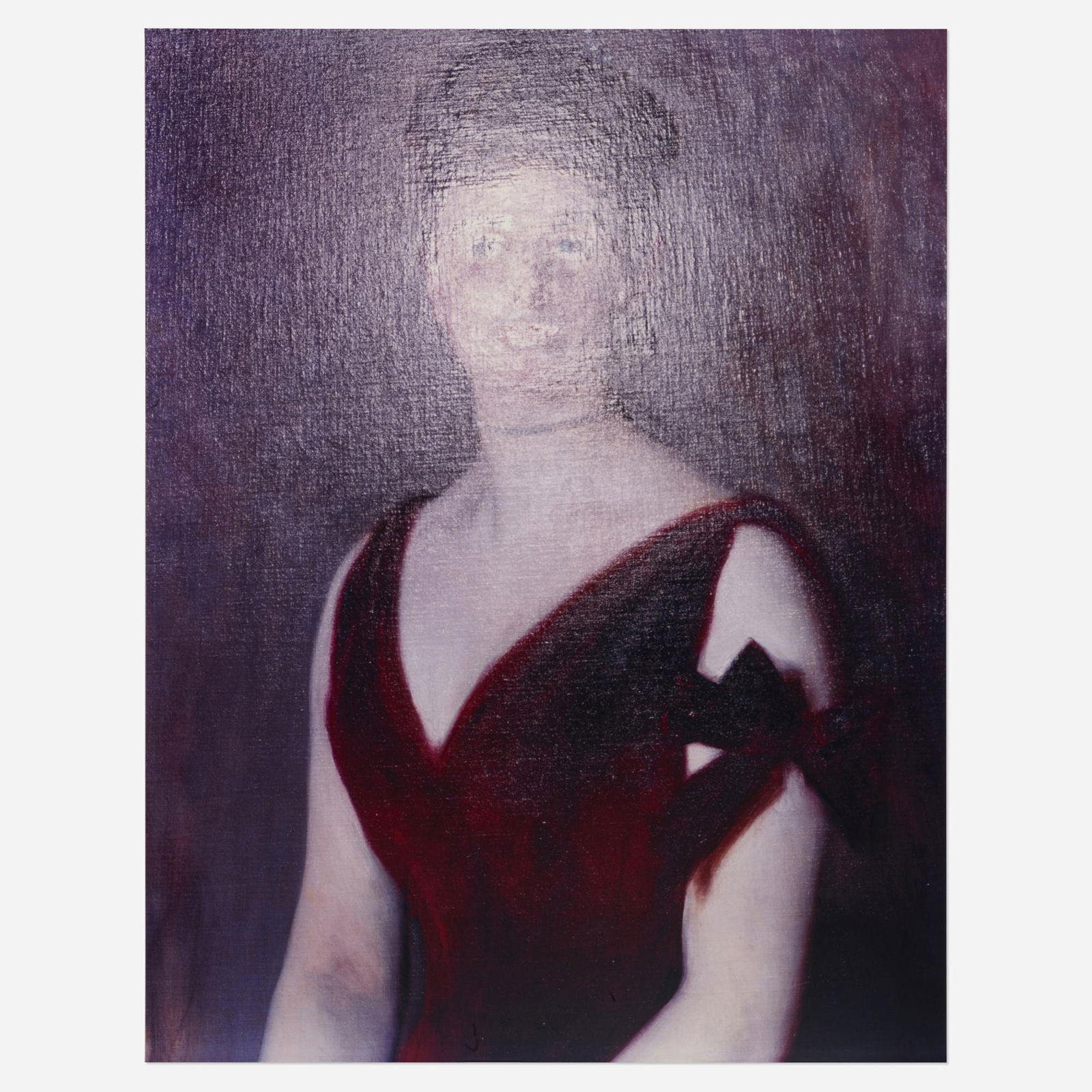 Tim Davis, Mrs. Charles E. Inches: Tim Davis Mrs. Charles E. Inches 2003c-print mounted to Sintra 34 h x 26.5 w in (86 x 67 cm) Signed to artist's label to verso 'Davis'. Provenance: Greenberg Van Doren