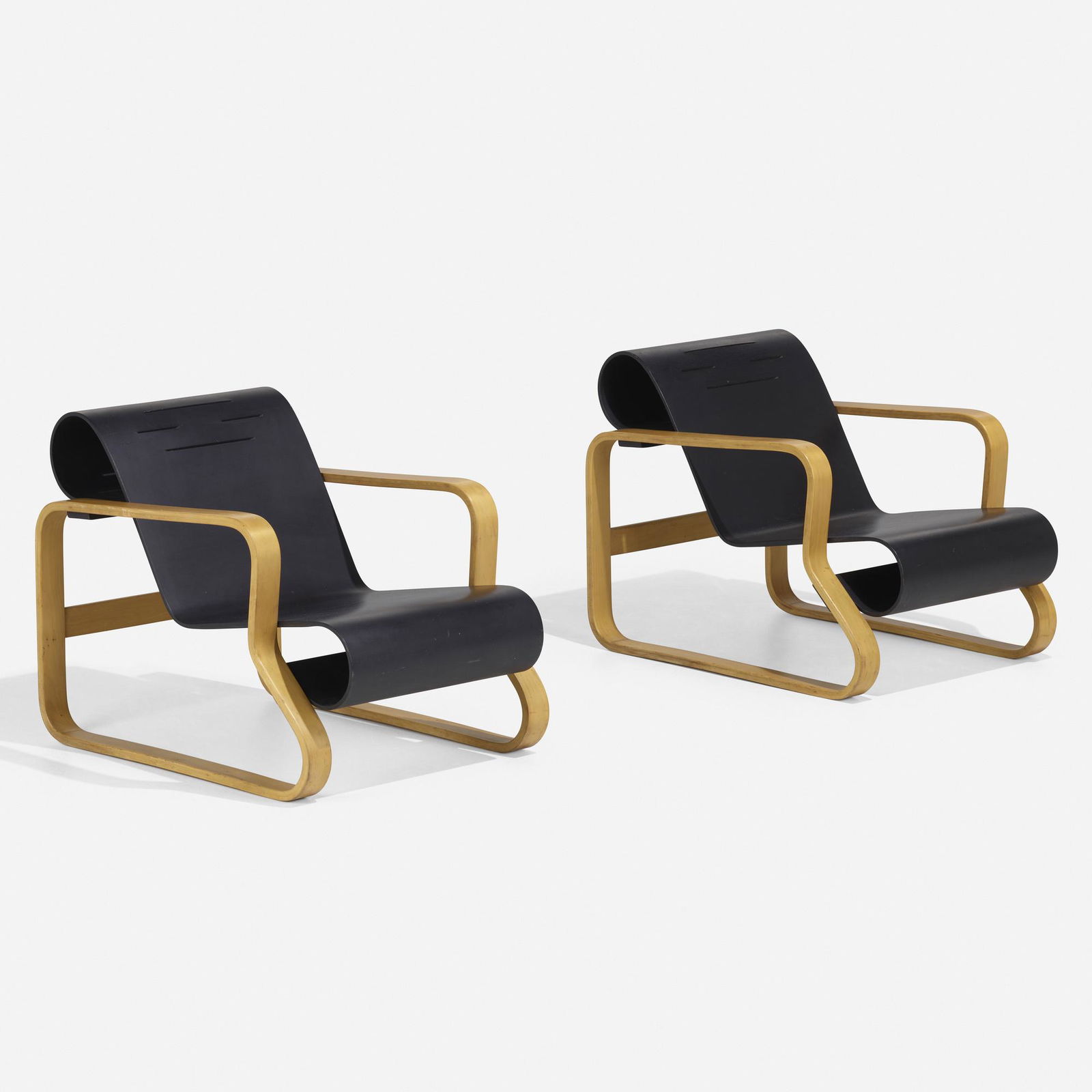 Alvar Aalto, Paimio lounge chairs, pair (1 of 4)
