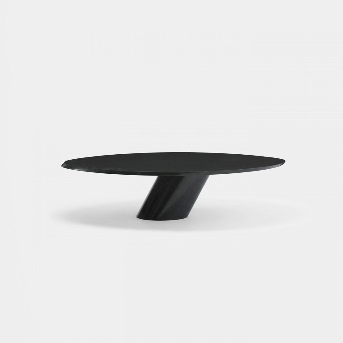 Lucia Mercer coffee table: Lucia Mercer coffee table Knoll International USA, 1982 granite 63 w x 51 d x 18 h inches Literature: Knoll: A Modernist Universe, Lutz, pg. 209