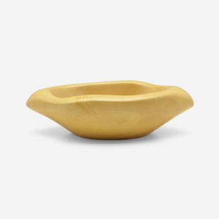 Alexandre Noll, Bowl: Alexandre Noll Bowl France, c. 1950sycamore 3 h x 11.5 w x 7.5 d in (8 x 29 x 19 cm) Incised signature to underside 'ANoll'. Provenance: Delorenzo 1950, New York | Coll