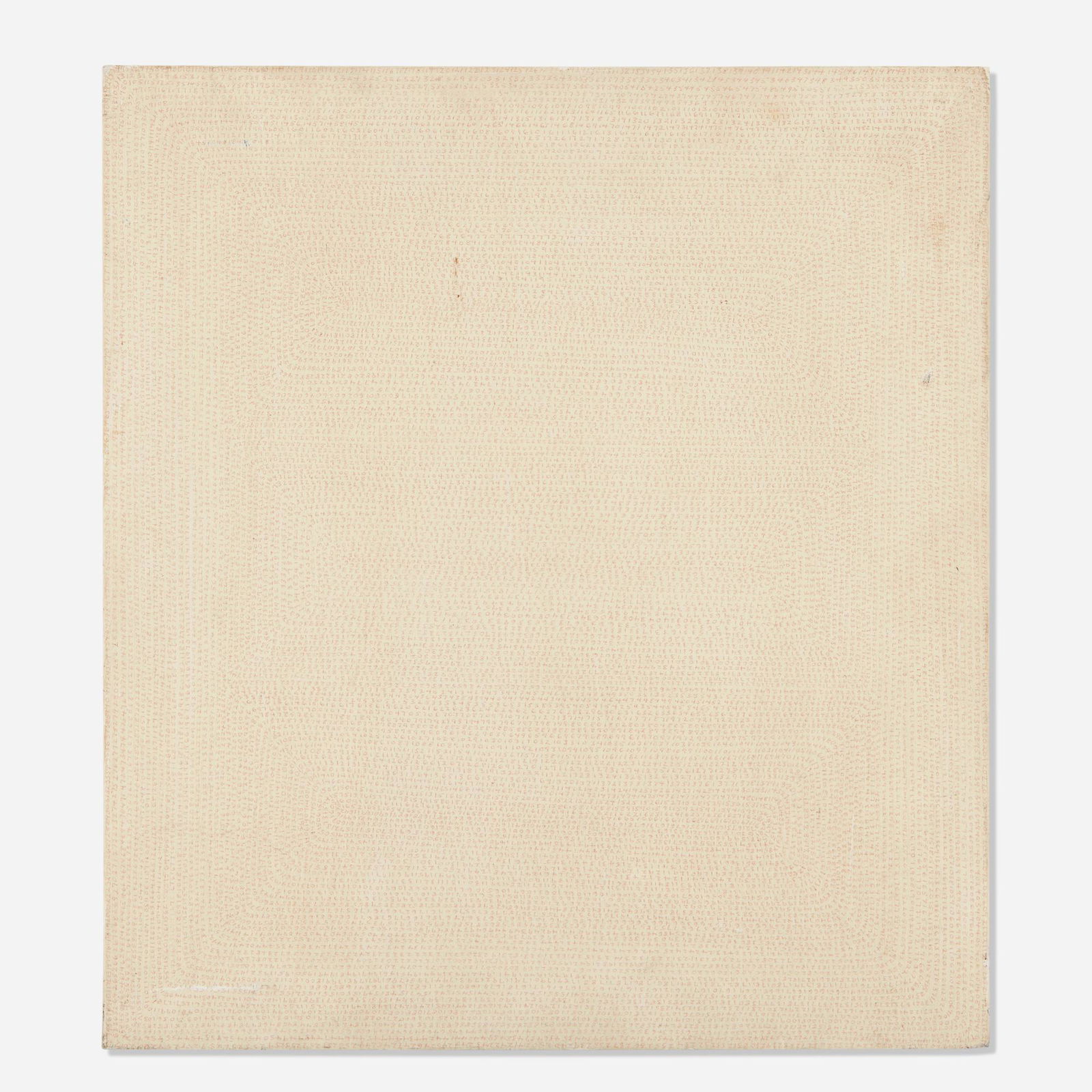 Jerrold Davis, Untitled (Numbers) (1 of 3)