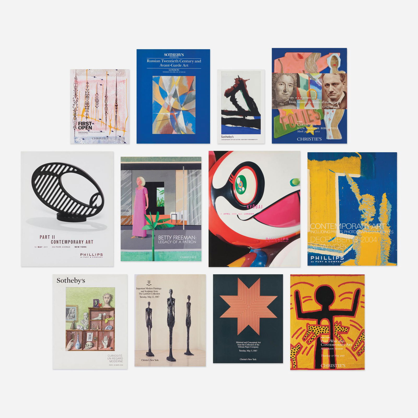 Fine Art catalogs, fifty seven (1 of 2)