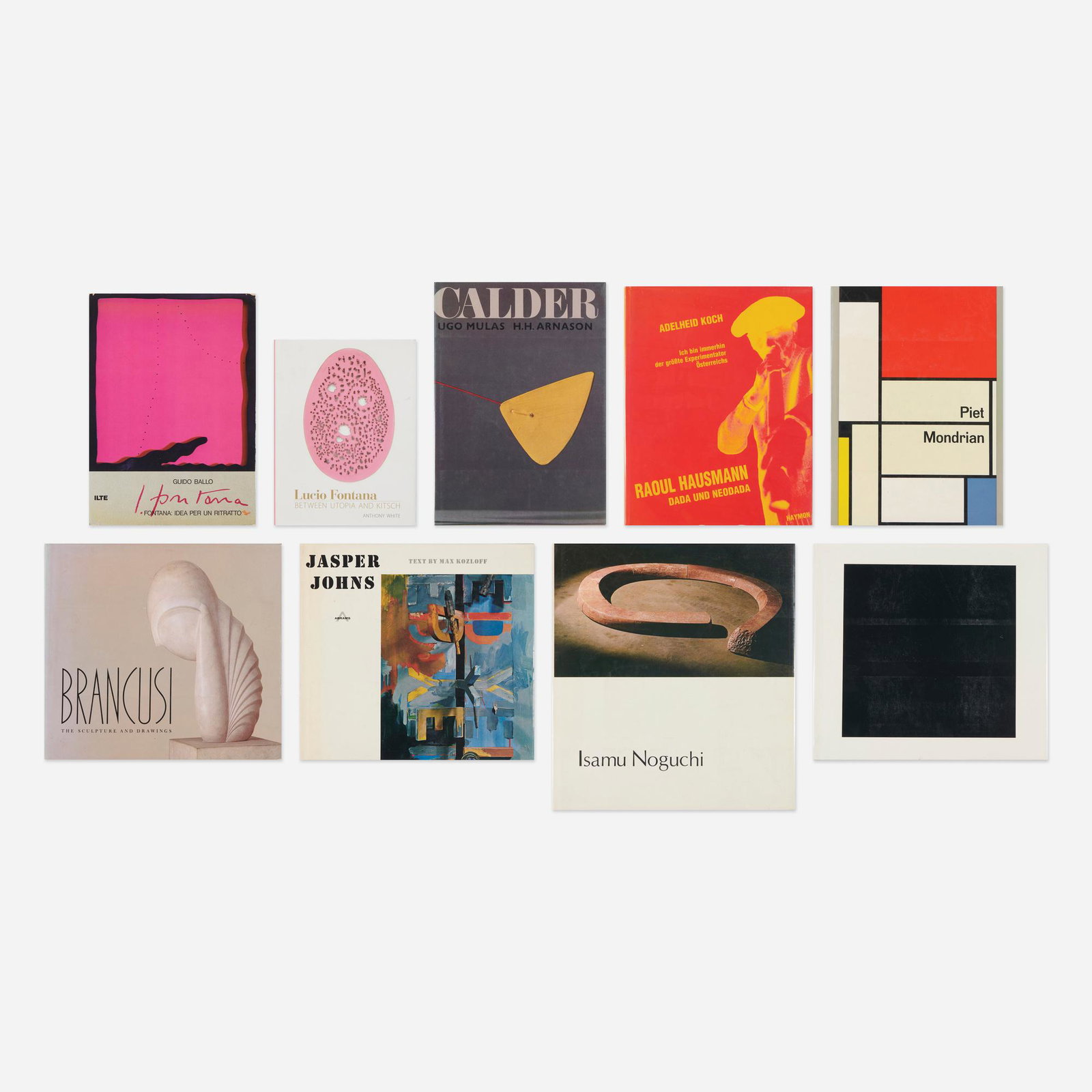 Modern Art monographs, nine: Modern Art monographs, nine Complete Lot Details Ad Reinhardt Lucy Lippard, Abrams, New York, 1981. 216 pages, Hardcover with dustjacket. Piet Mondrian: Life And Work Michel Seuphor,