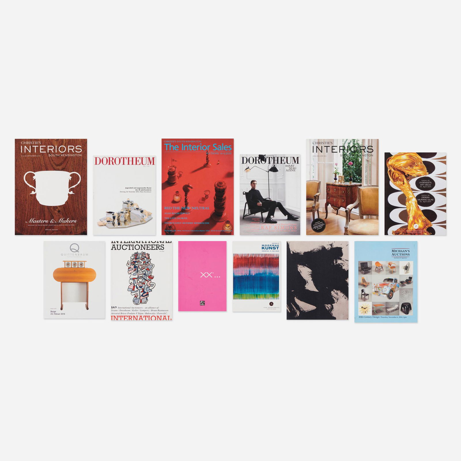 Various auction catalogs, fifty eight (1 of 2)