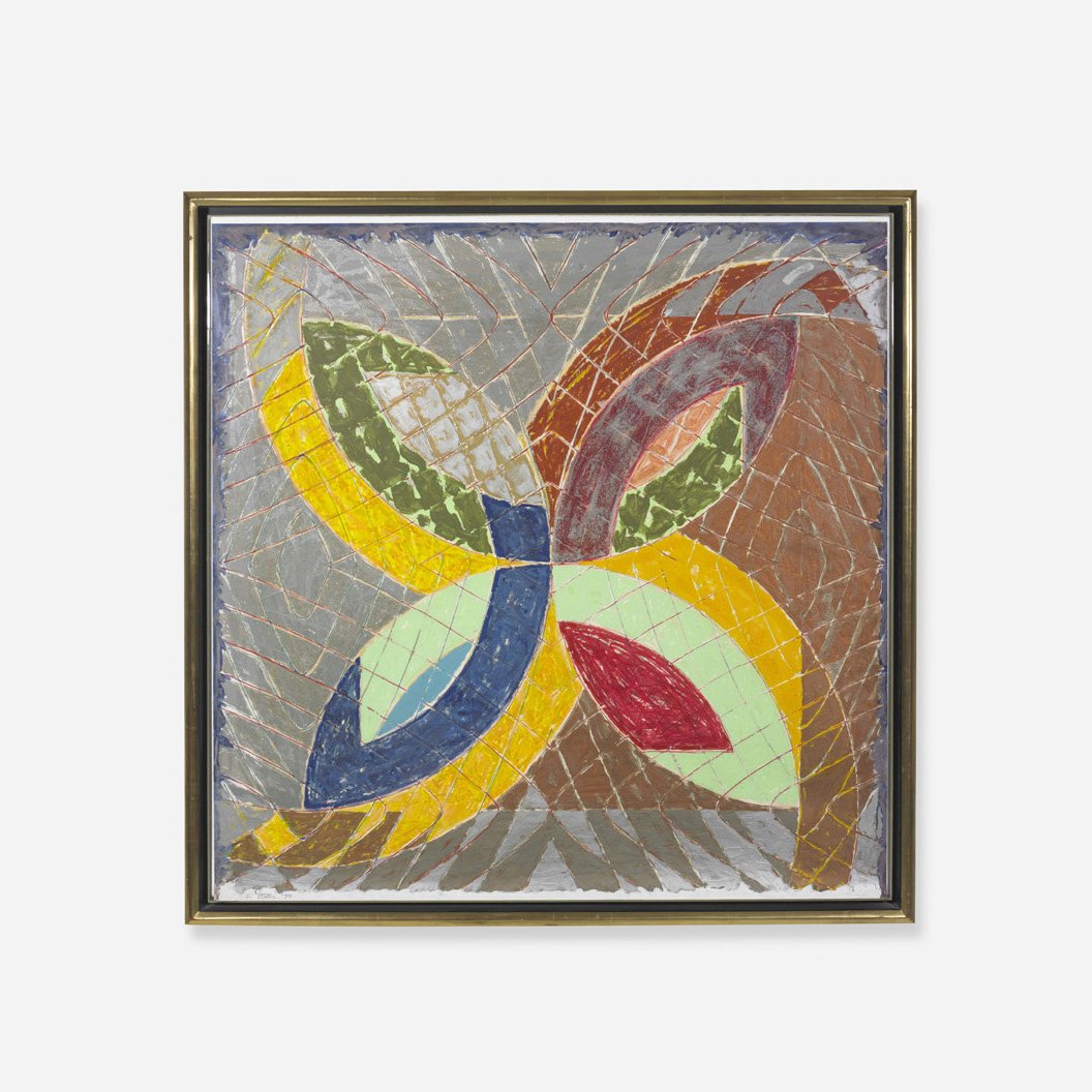 Frank Stella Polar Co-Ordinate: Frank Stella Polar Co-Ordinate USA, 1979 mixed media on paper 38.5 h x 38 w inches Signed and dated to lower left 'F. Stella 79'. Provenance: Irving Galleries Fine Arts, Palm Beach | Private collectio