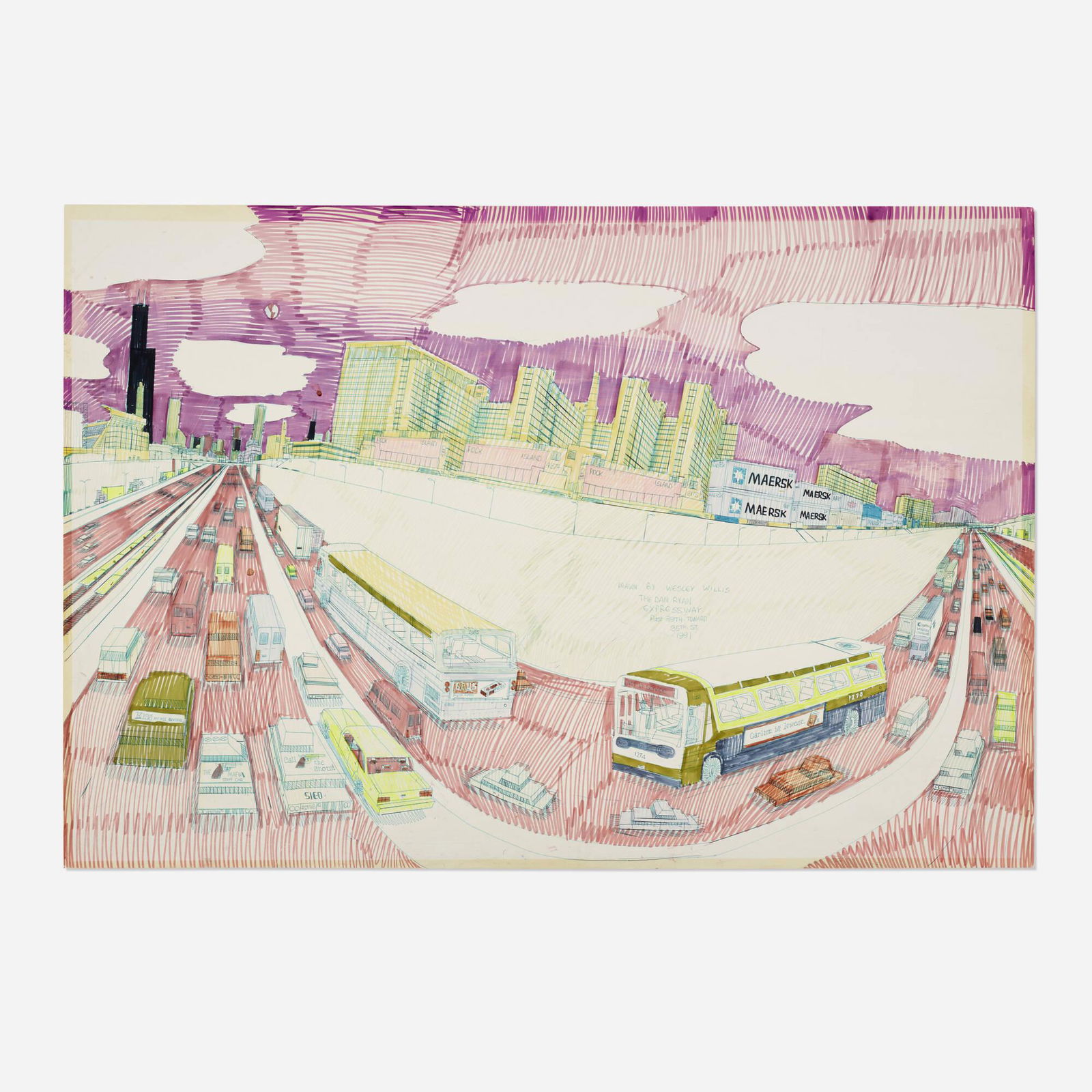 Wesley Willis, The Dan Ryan Expressway (1 of 3)