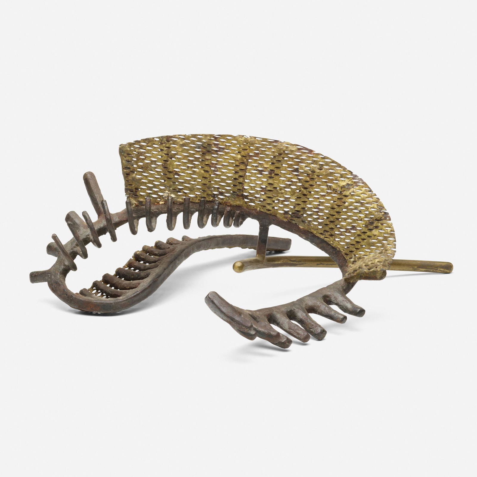 Mary Callery, Untitled (sculpture): Mary Callery Untitled (sculpture) c. 1963patinated found metals 7.75 h x 13 w x 13.75 d in (20 x 33 x 35 cm) Provenance: Private Collection, Greenwich, CT