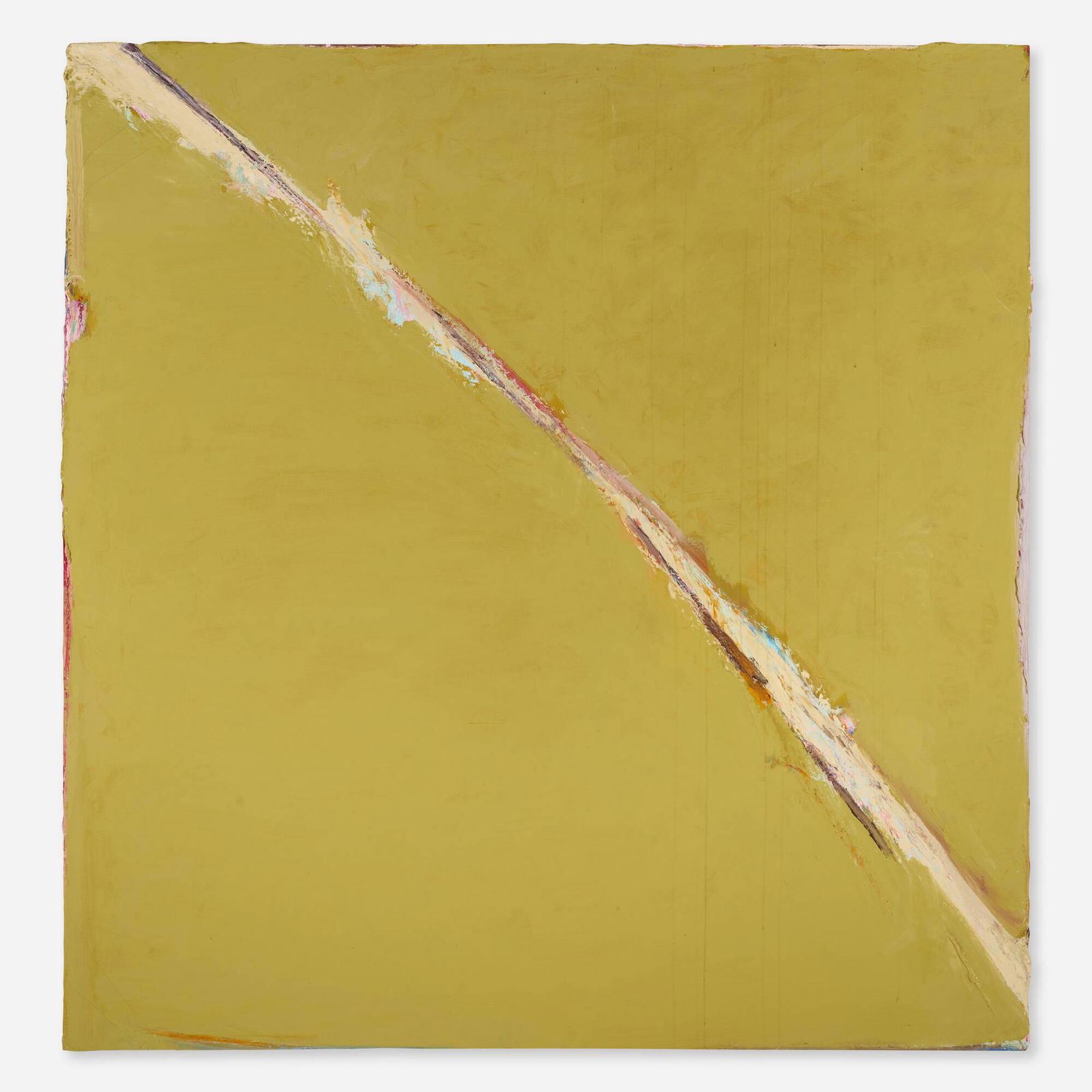 Richards Ruben, City #62: Richards Ruben City #62 1978-79oil on canvas 82.5 h x 79.5 w in (210 x 202 cm) Signed, titled and dated to verso 'Richards Ruben City #62, 1978/79'. Provenance: Hindman