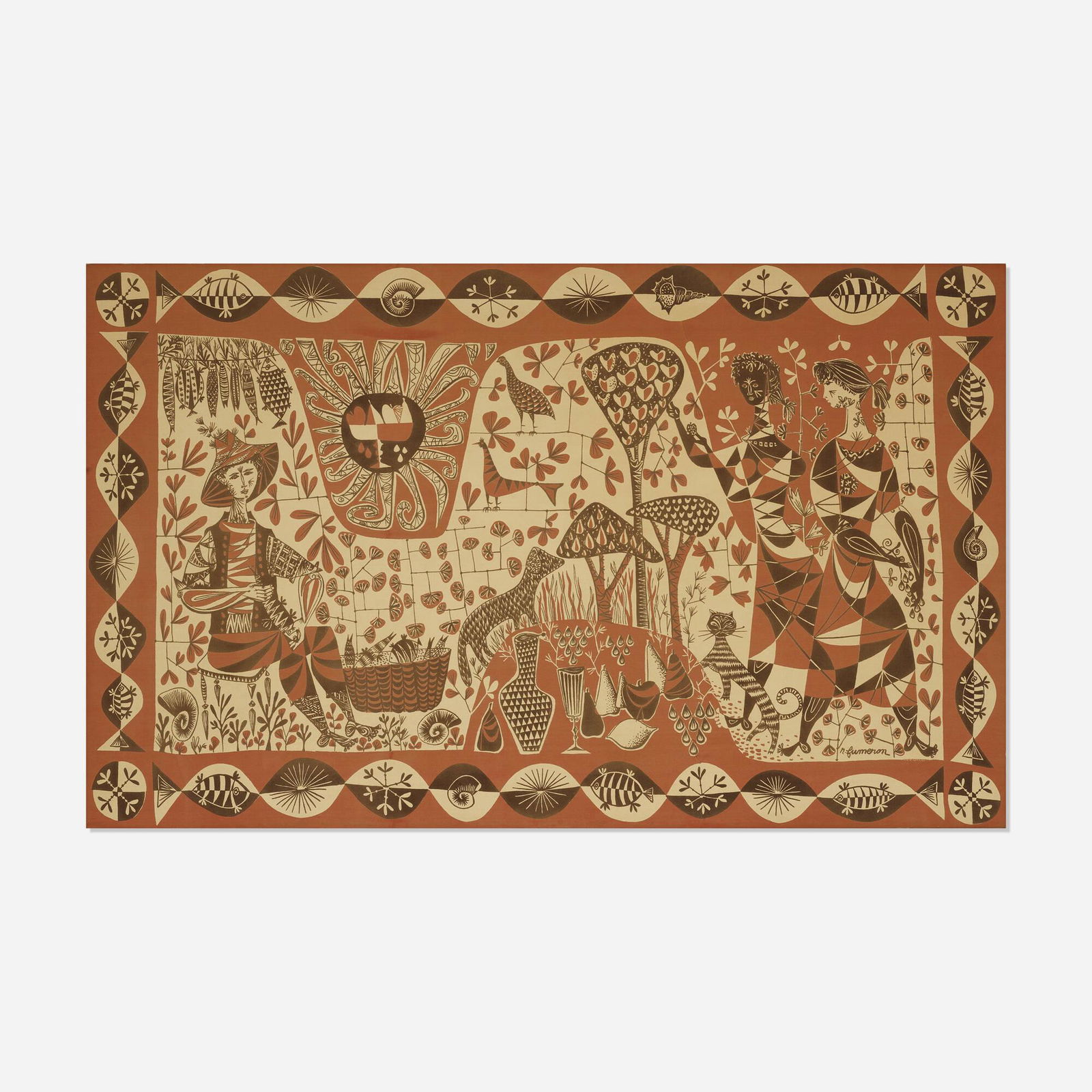 Rene Fumeron, Untitled (tapestry) (1 of 4)