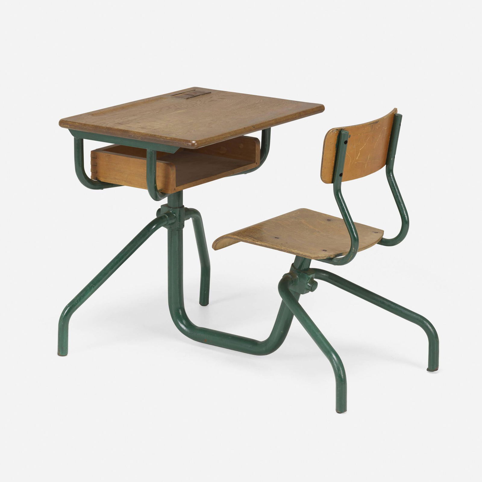 After Jean Prouve, Student desk (1 of 4)