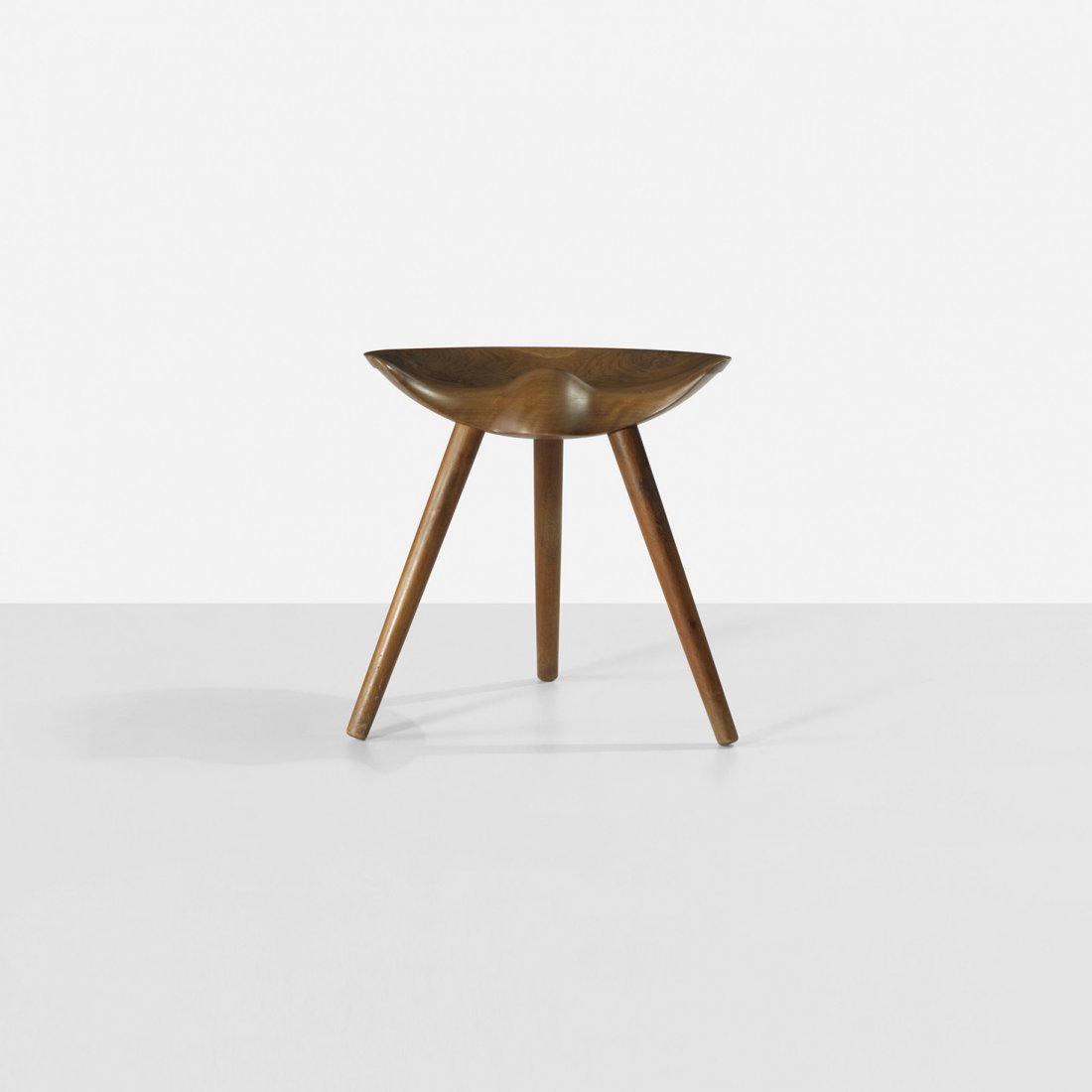 Mogens Lassen stool: Mogens Lassen stool K. Thomsen Denmark, 1942 teak 18.25 w x 13 d x 18.75 h inches Literature: Danish Chairs, Oda, pg. 51 Mestervaerker 100 Ars Dansk Møbelsnedkeri, Laursen, Matz and Holmsted Olesen,