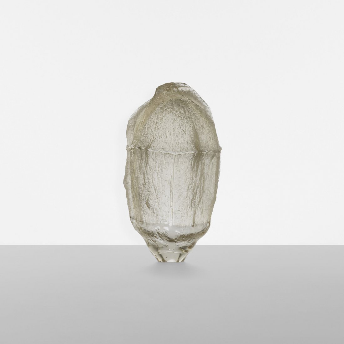 Timo Sarpaneva Shadows Object: Timo Sarpaneva Shadows Object Iittala Finland, 1967 cast wood-molded glass 13 w x 13 d x 59.75 h inches This work is unique. Incised signature to edge: [Timo Sarpaneva Iittala 67]. Literature: Sarpane