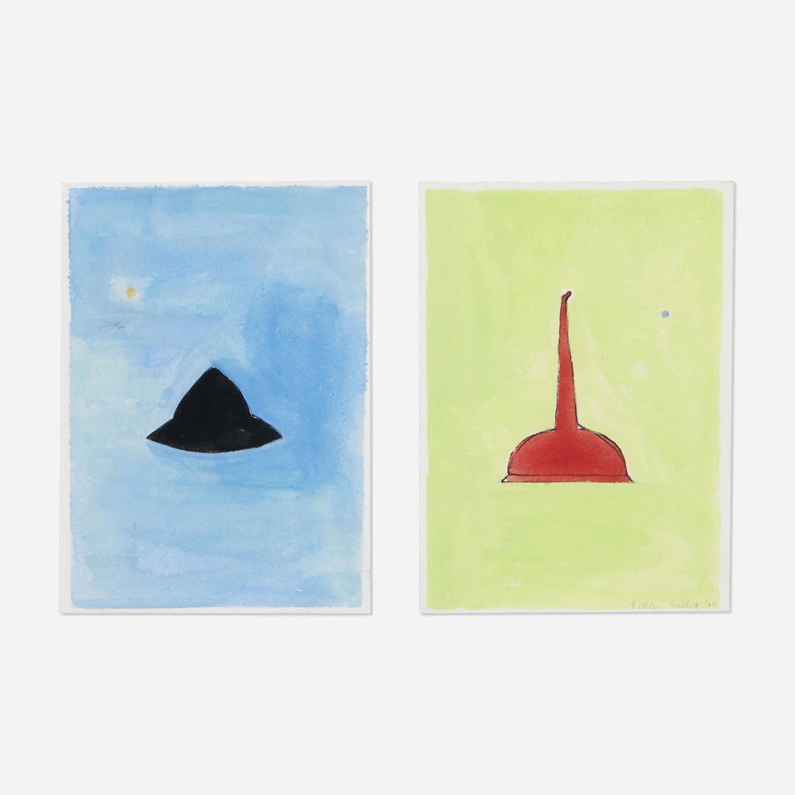 Ellen Sollod, Untitled (diptych) (1 of 3)