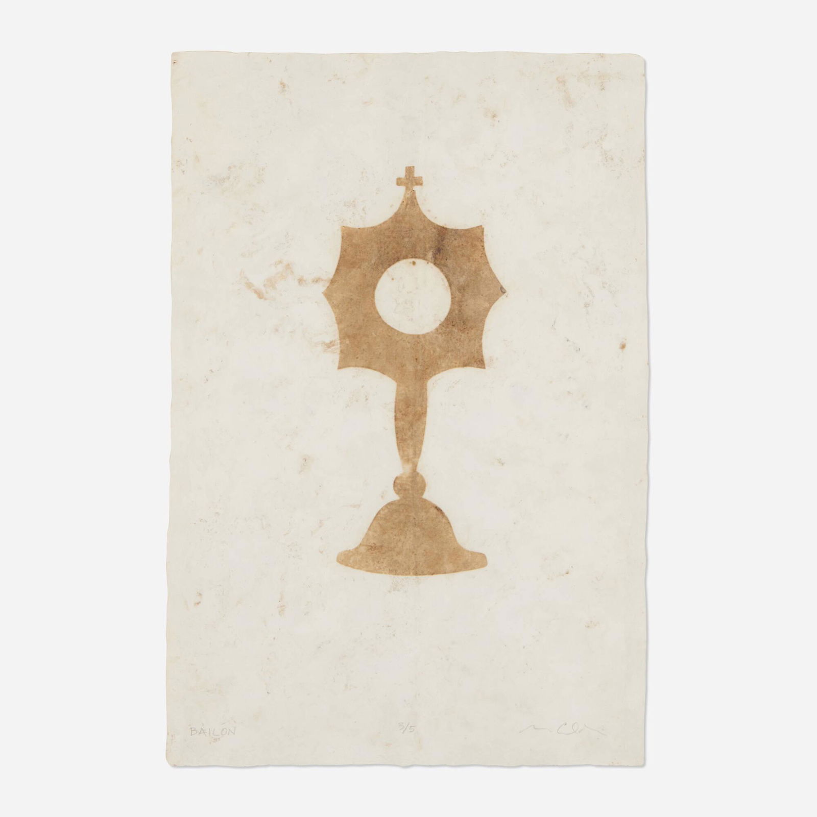 Mark Calderon, BAILON (from the Santos series) (1 of 3)