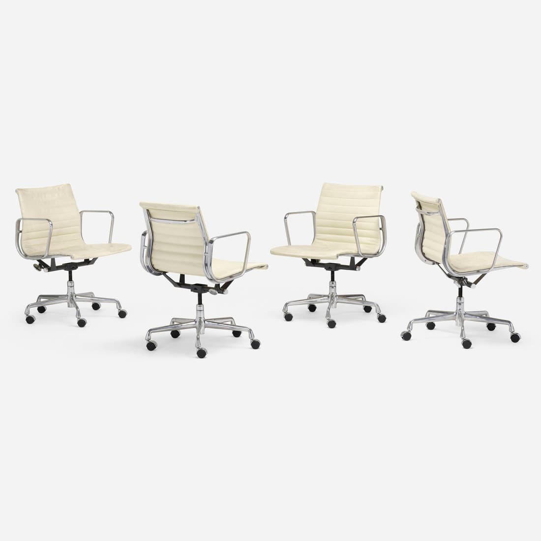 Eames, Aluminum Group office chairs, set of four (1 of 4)