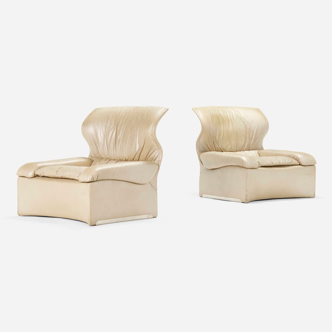 Giovanni Offredi, Vela Alta lounge chairs, pair (1 of 4)