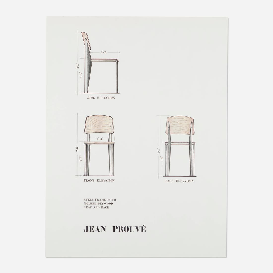 Jean Prouve poster (1 of 4)