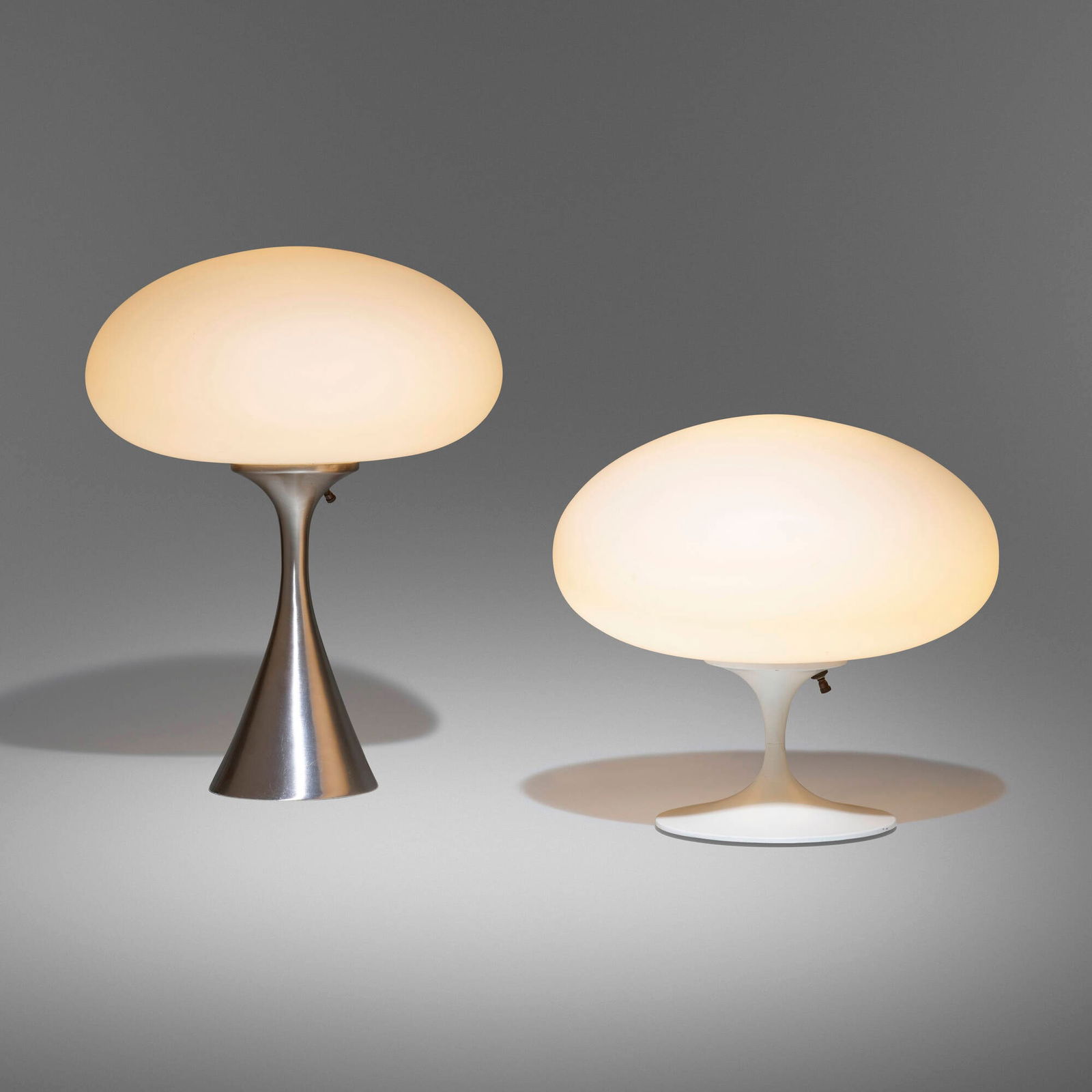 Laurel Lamp Co., Mushroom table lamps, set of two (1 of 3)