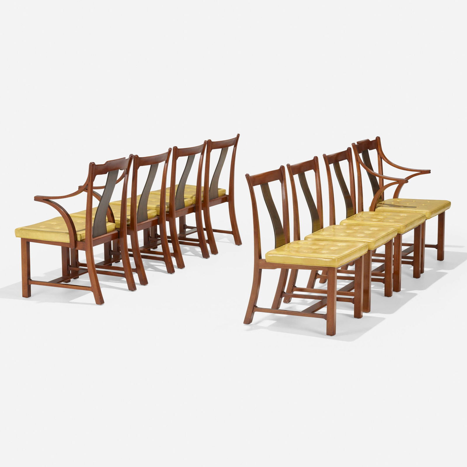 Edward Wormley, Dining chairs, set of eight (1 of 6)