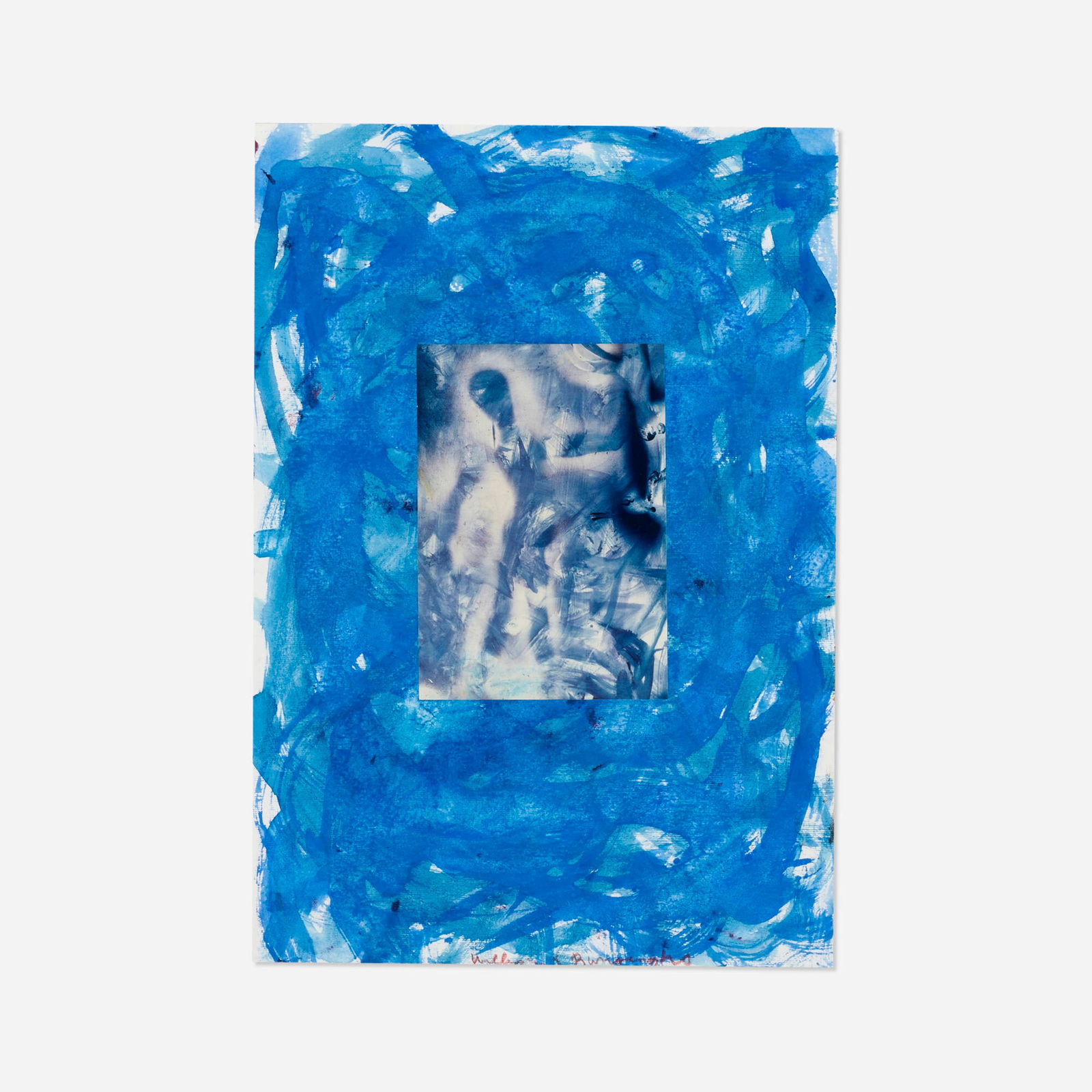 William S. Burroughs, Untitled #14 (1 of 4)