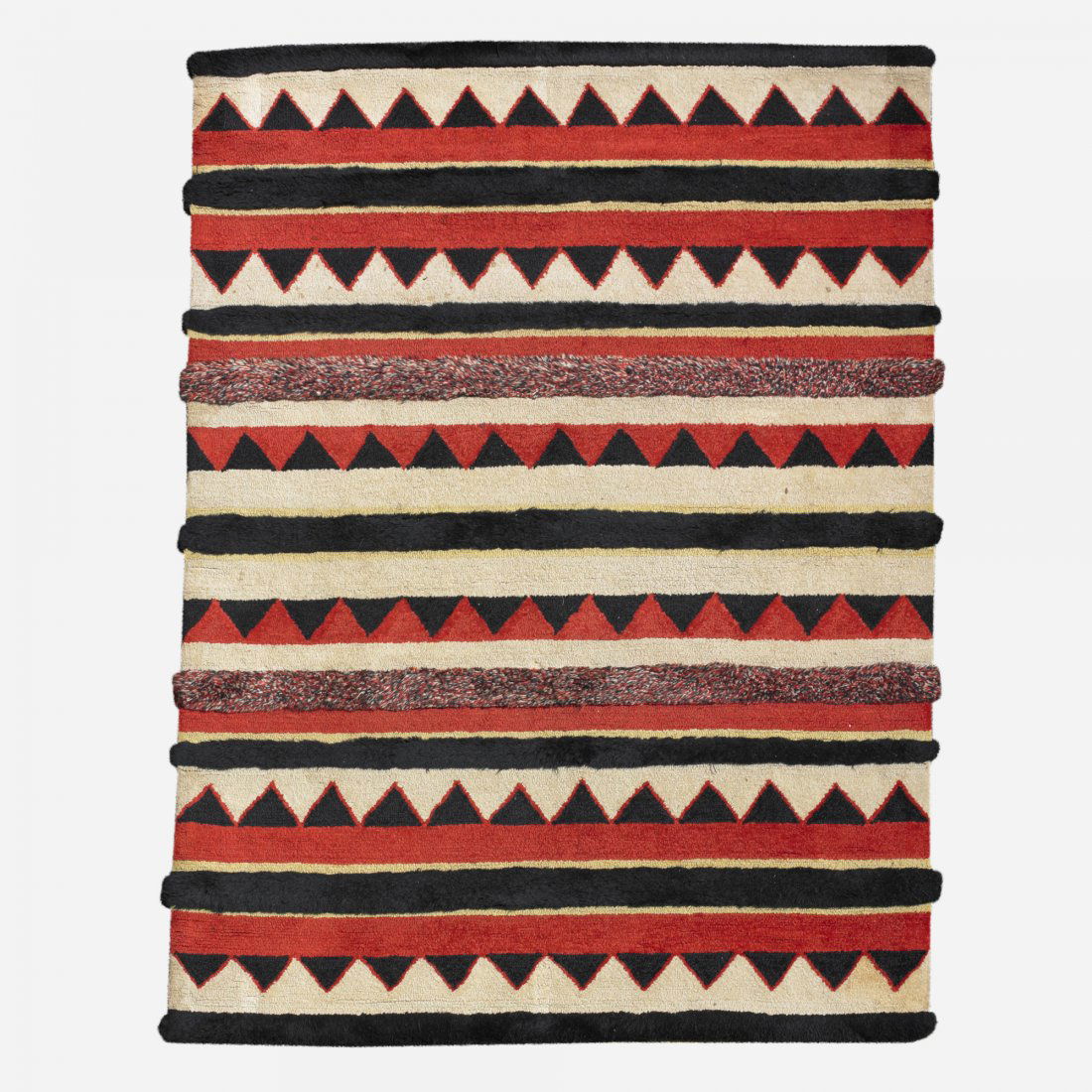 Edward Fields carpet: Edward Fields carpet Edward Fields, Inc. USA, 2003 hand-woven wool 108 w x 72 h inches Printed manufacturer's mark to underside: [Edward Fields].