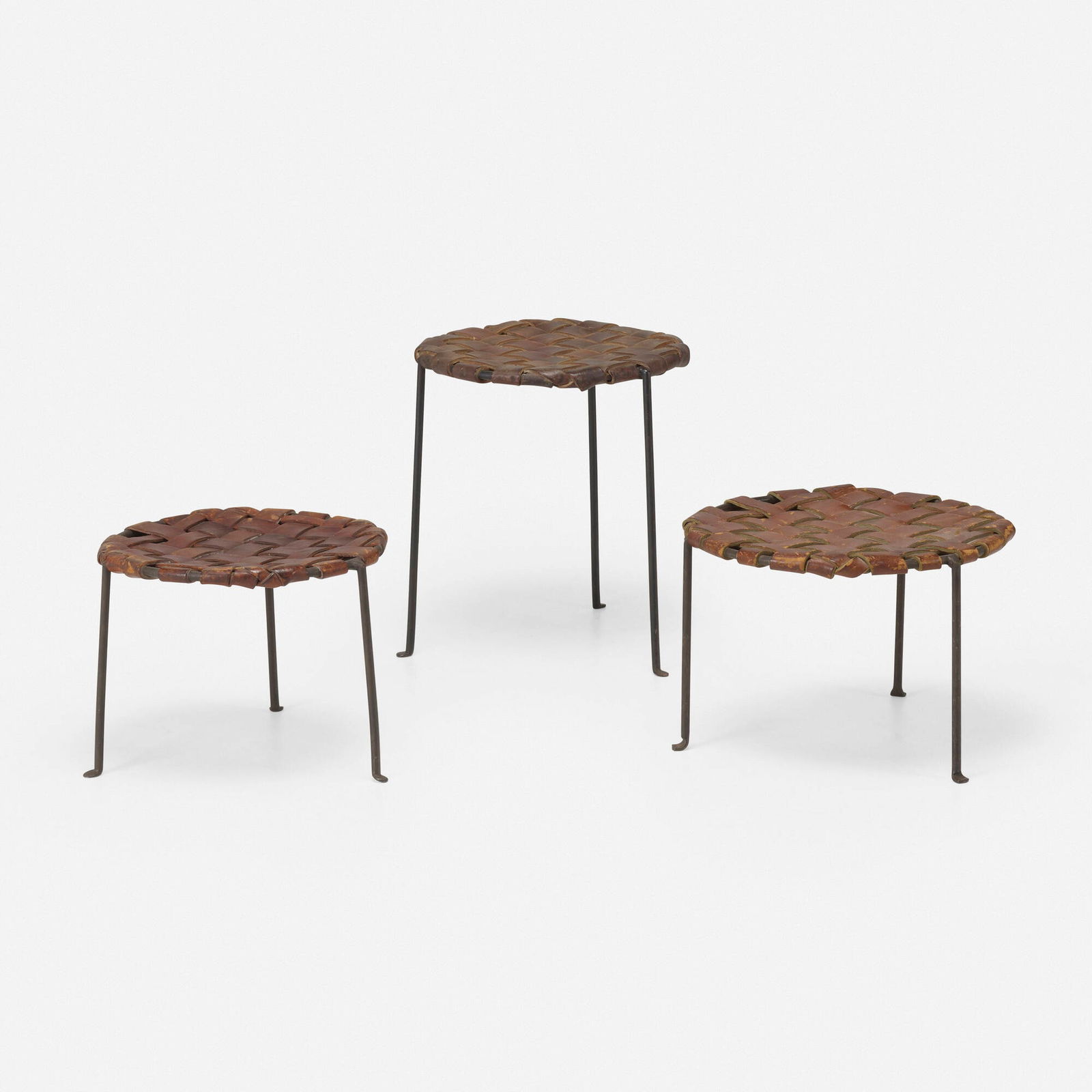 Lila Swift and Donald Monell, Stools (1 of 3)