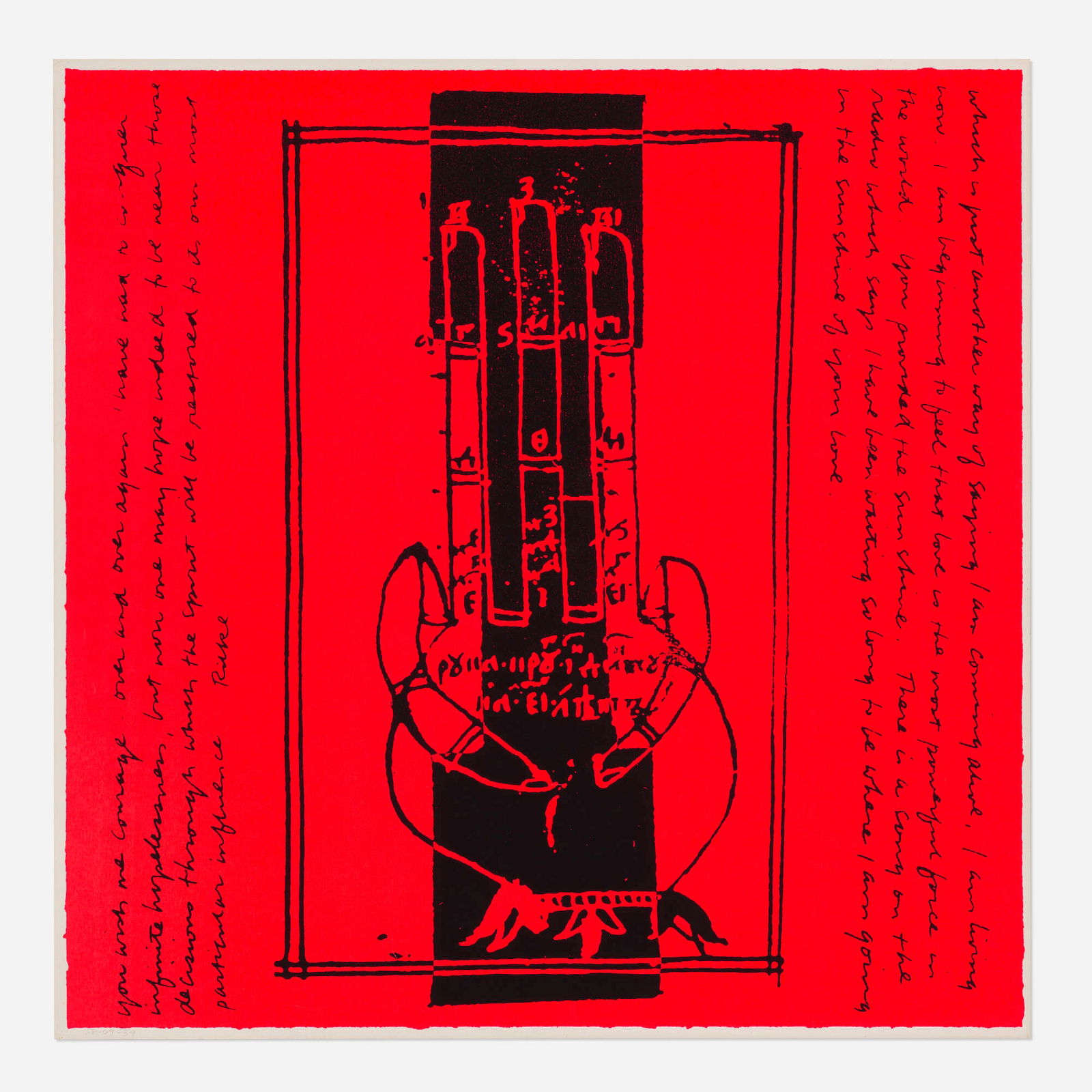 Corita Kent, I i am coming alive (1 of 3)