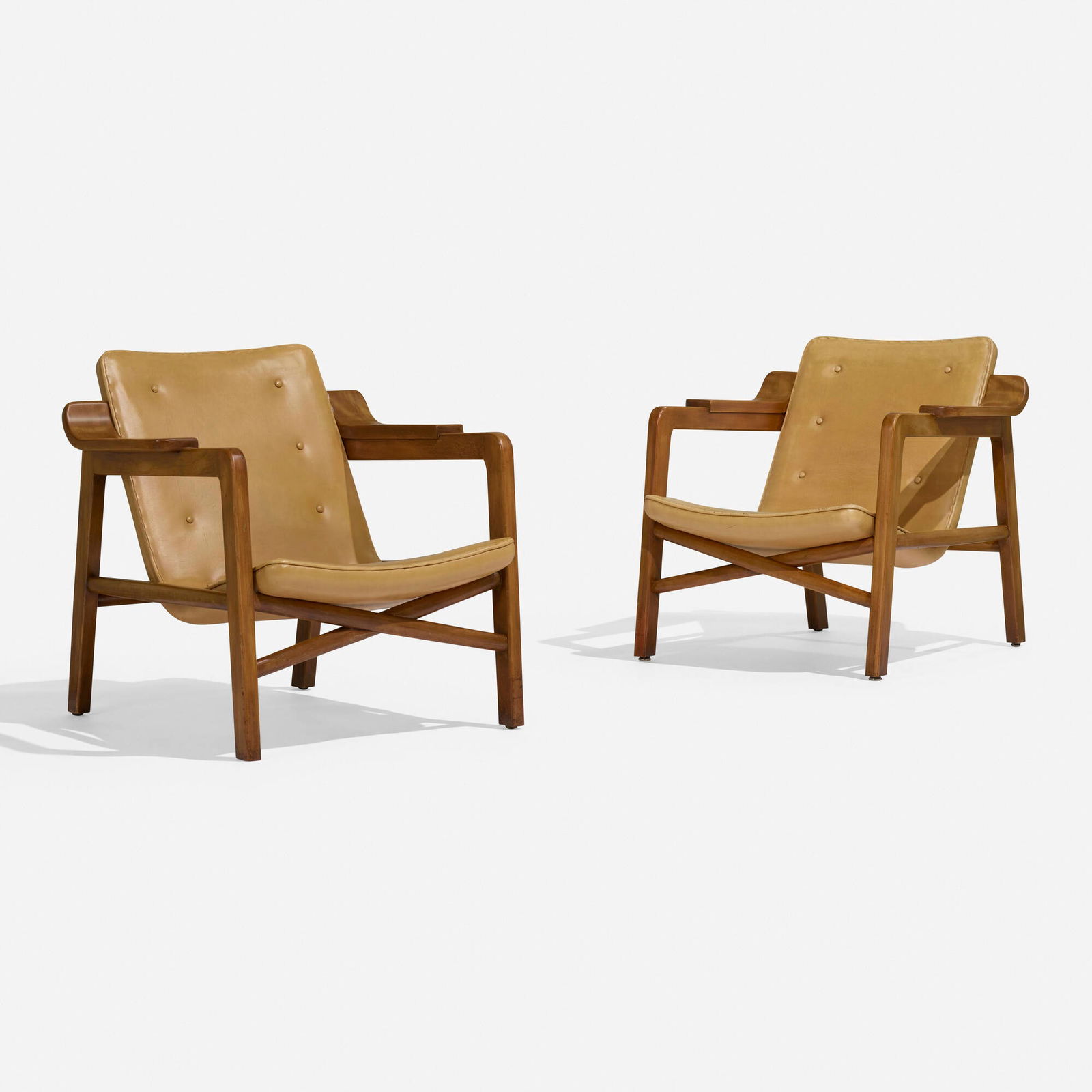 Kindt-Larsen, Fireplace armchairs, pair (1 of 6)