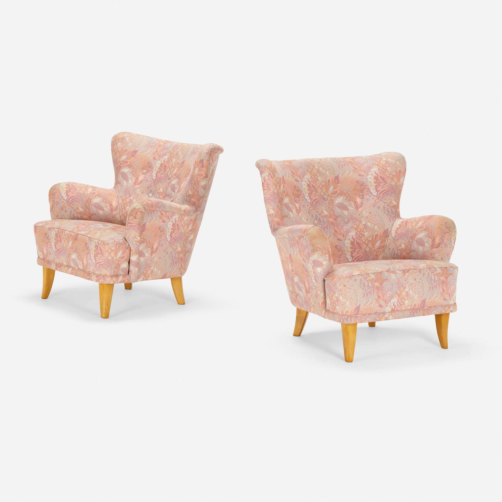 Ilmari Lappalainen, Laila lounge chairs, pair (1 of 3)