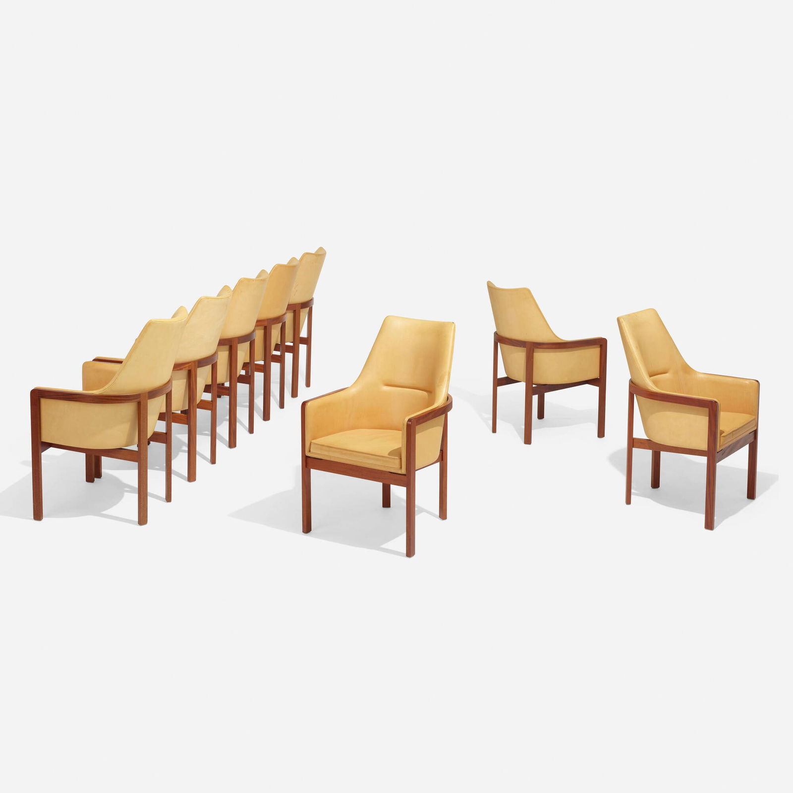 Bernt Petersen, Armchairs, set of eight (1 of 5)