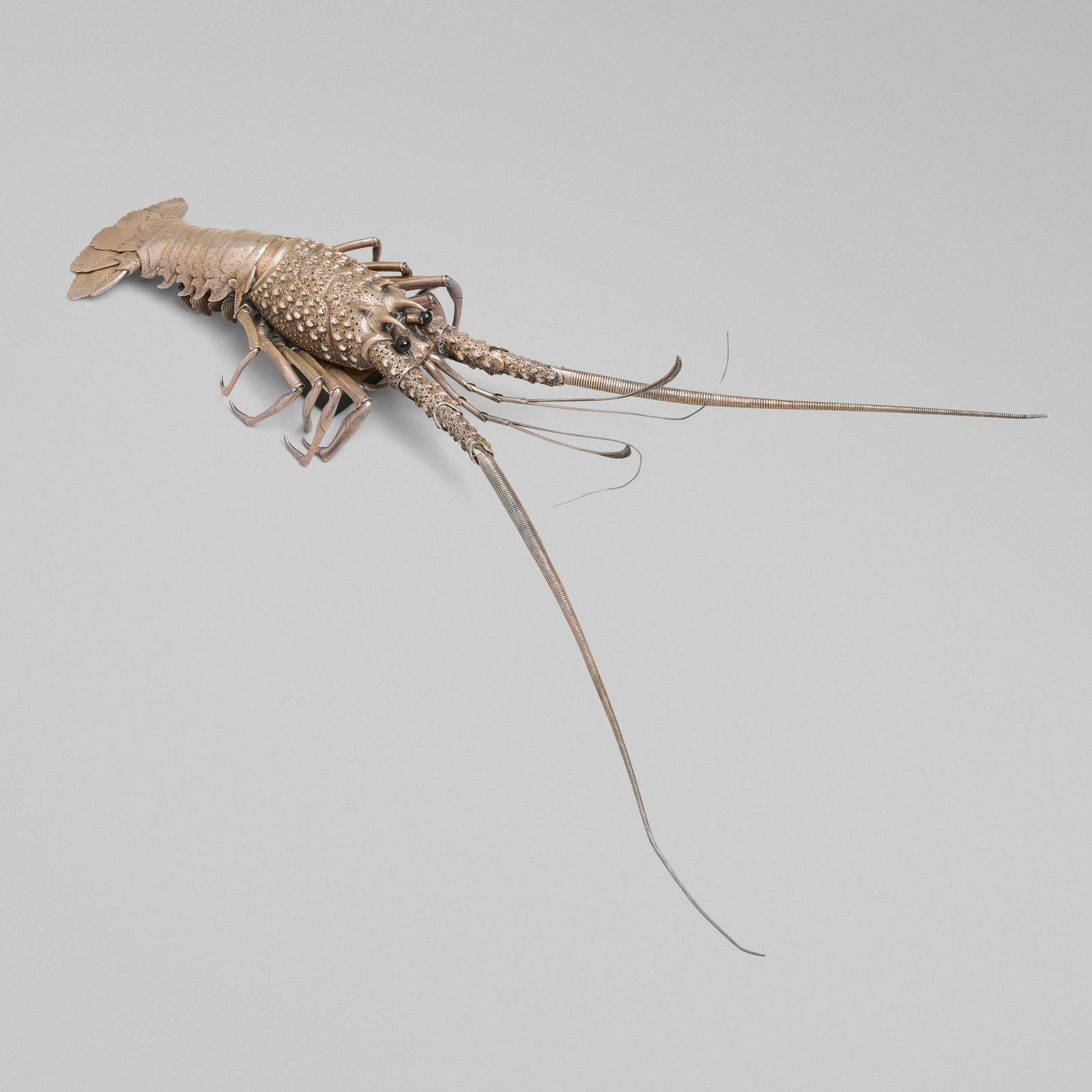 Japanese, Okimono of an ise ebi (spiny lobster) (1 of 5)