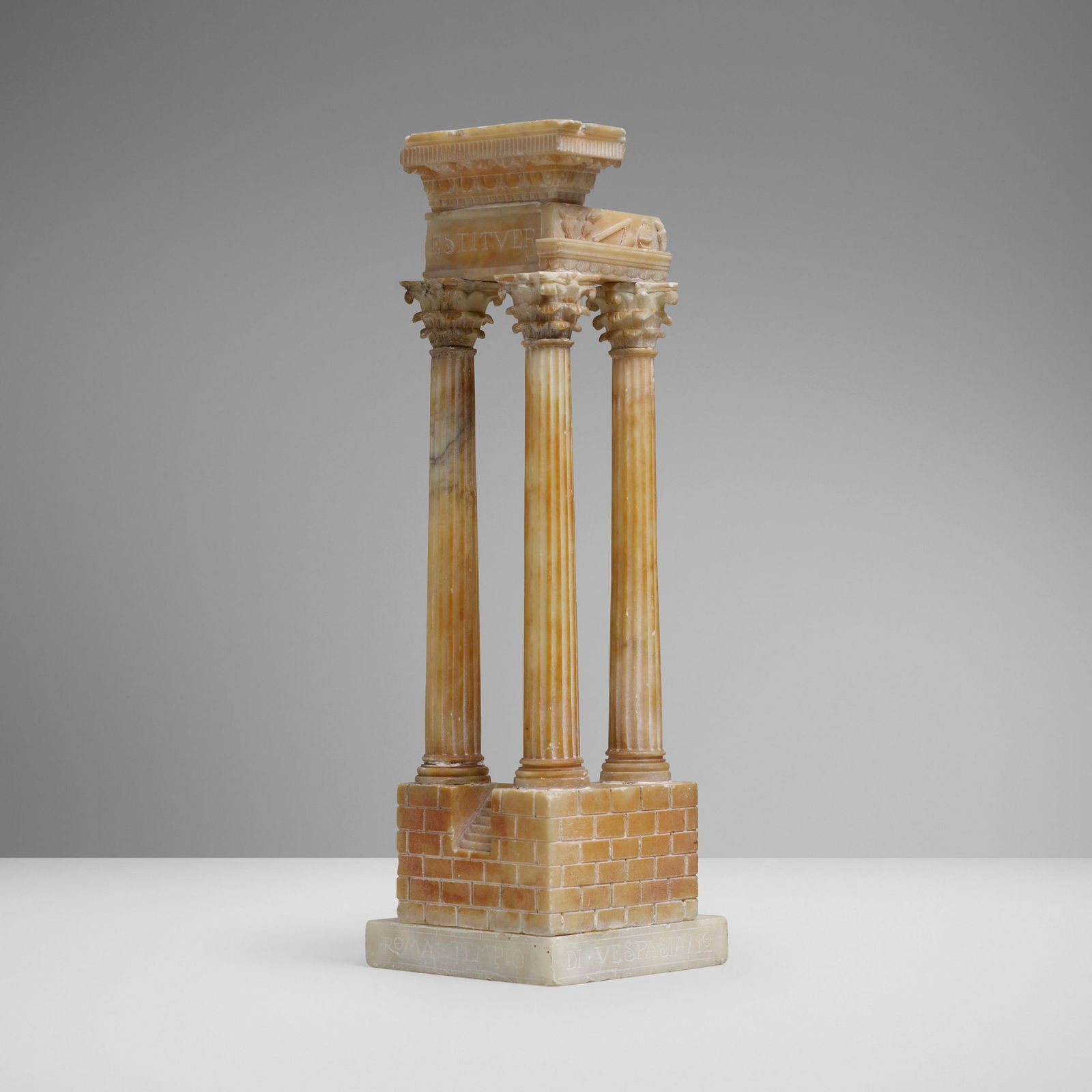 Grand Tour, Miniature Temple of Vespasian (1 of 4)